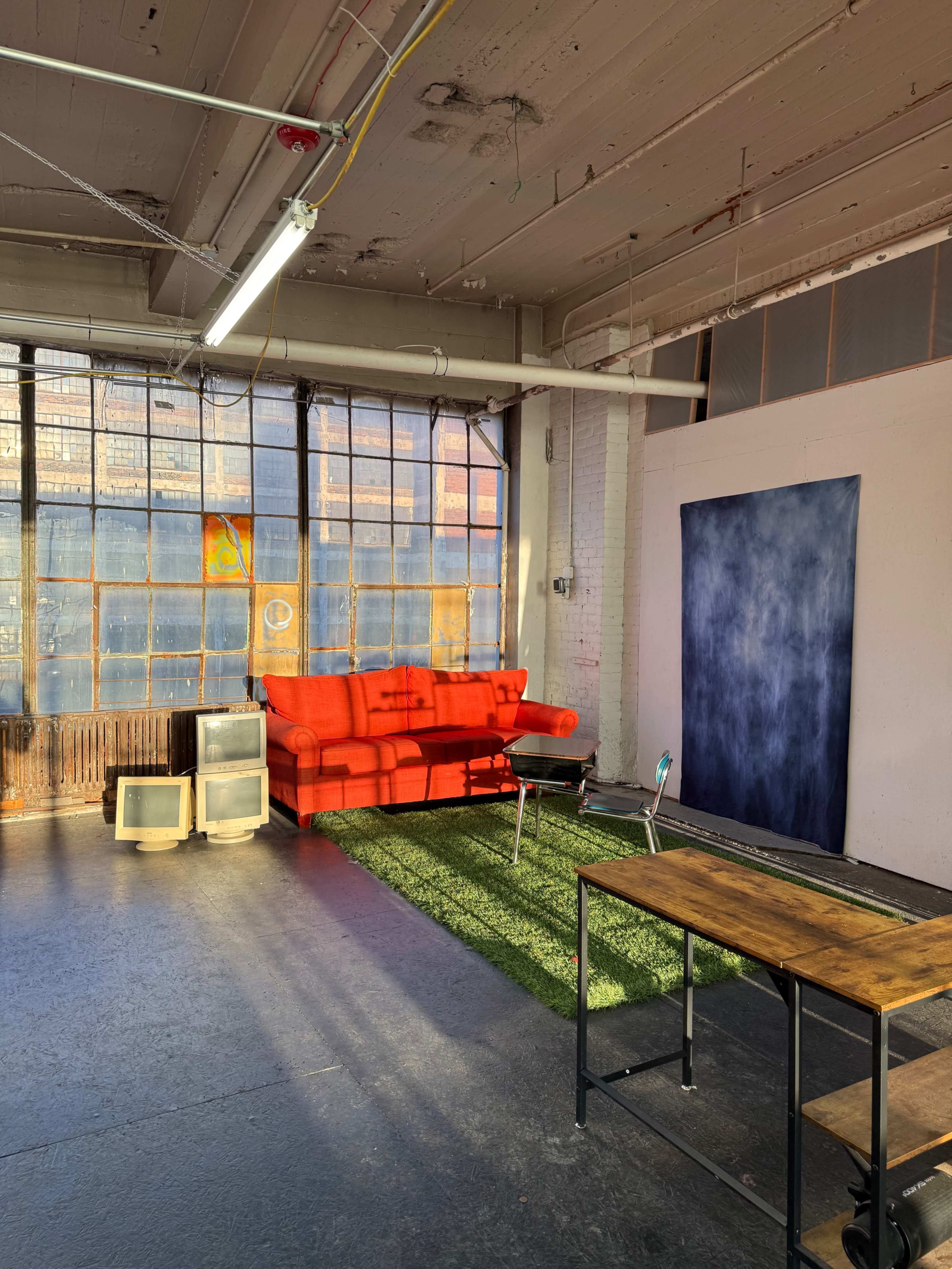 Industrial Studio | Natural Light | Set Design | Downtown Image in Russell Industrial, Detroit, MI