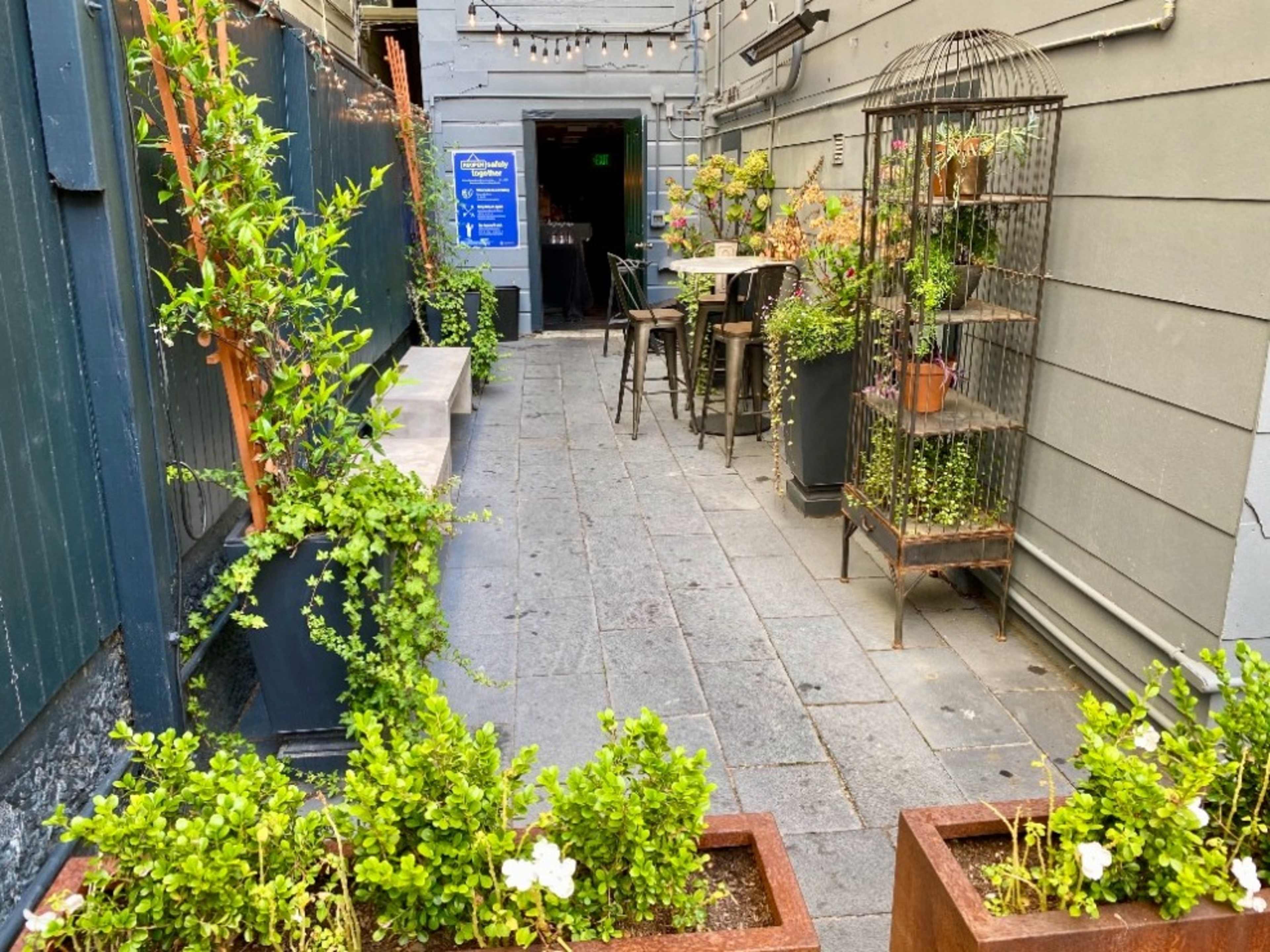 Heated Outdoor Patio