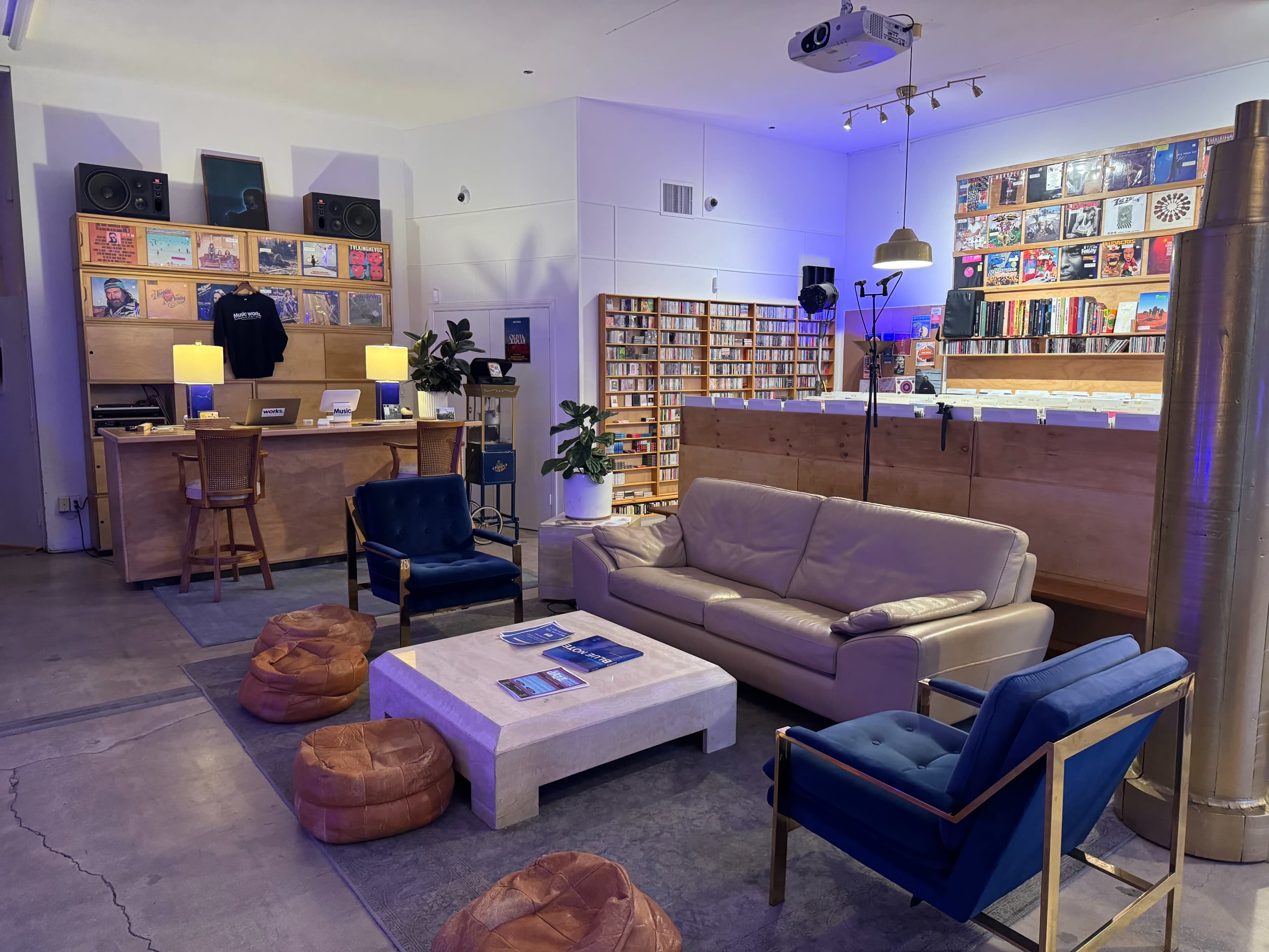 Beautiful event space, tucked inside a record store. Natural light. Easy parking. Full backline Image in Catalina Villas, Pasadena, CA