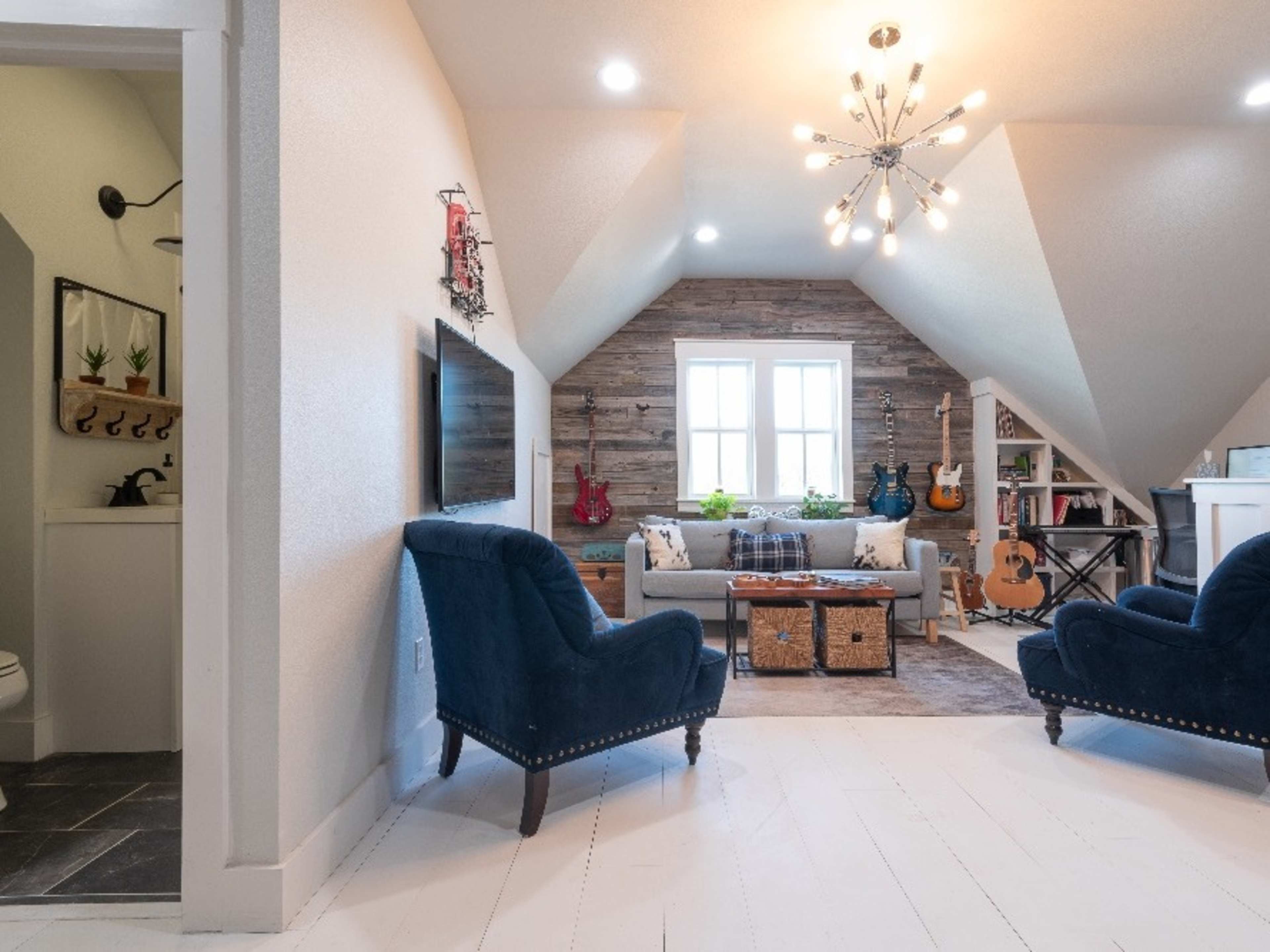 Space above Detached Garage