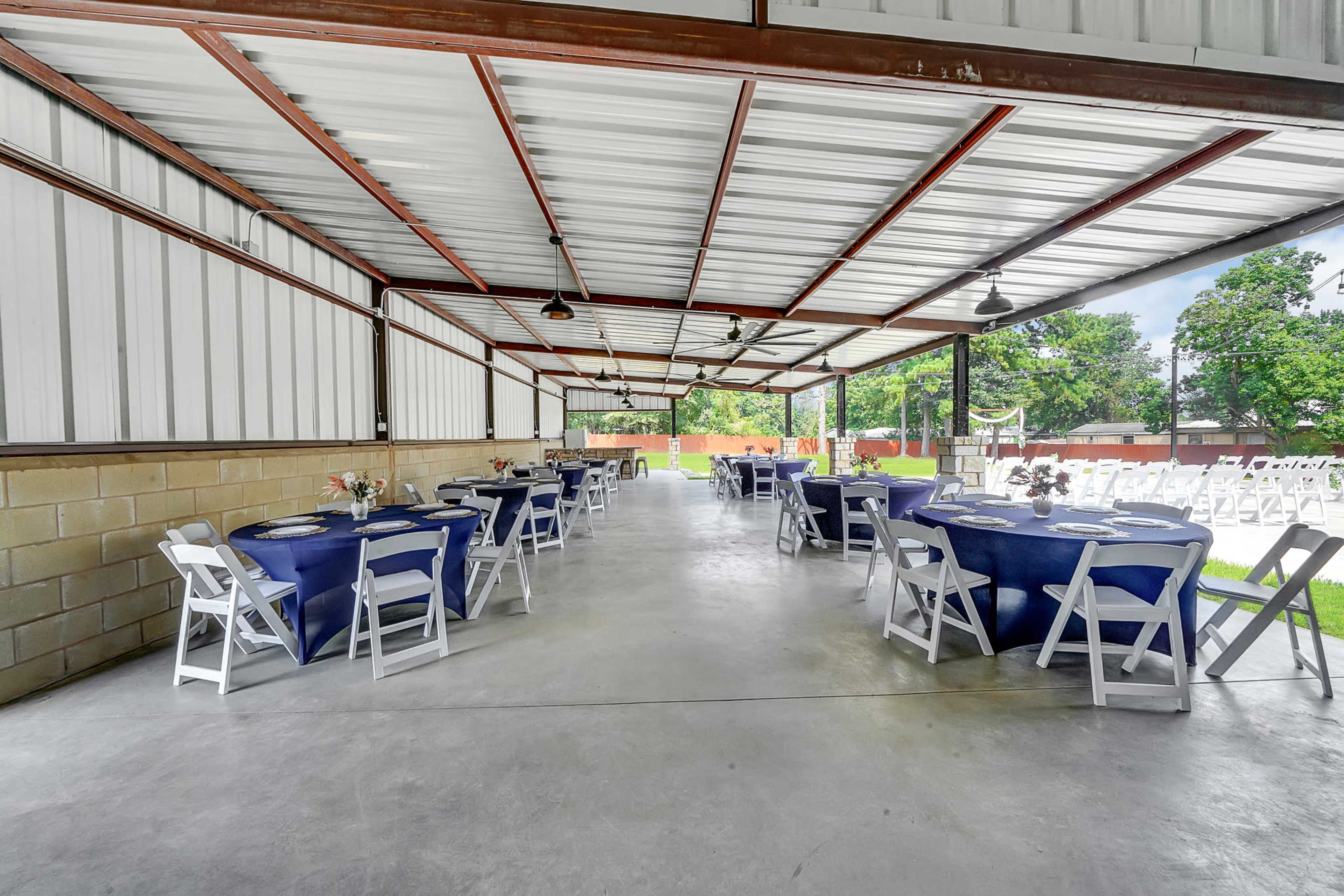 Outdoor event space located approximately 45 minutes Northwest of Downtown Houston Image in Pinehurst, Pinehurst, TX
