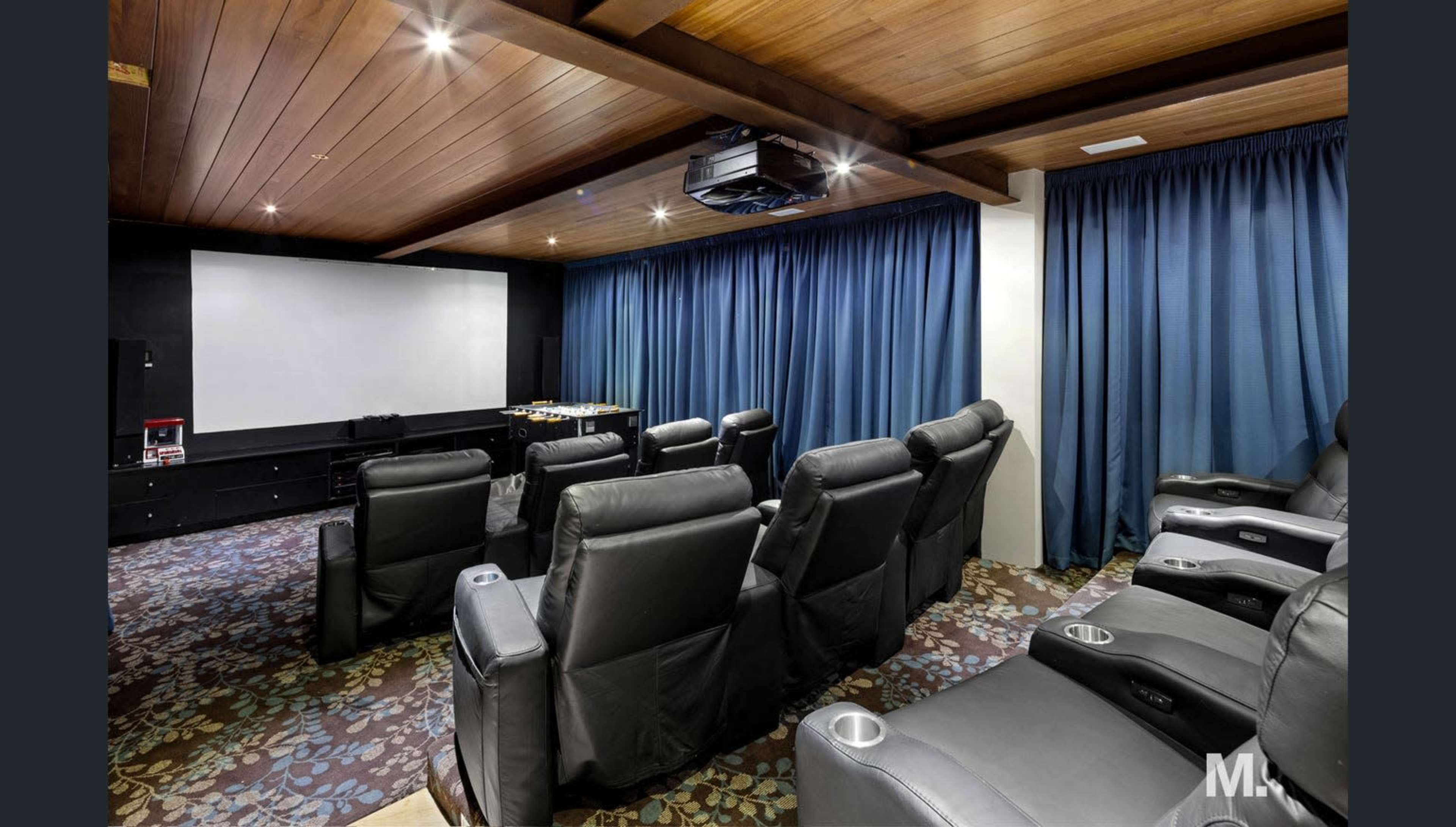 The opulence (Ultra-Luxury, Hollywood, Versace)  The layout (4-storey estate)  The magnet features (pool, cinema, party balcony) Image in Keilor, Keilor, VIC
