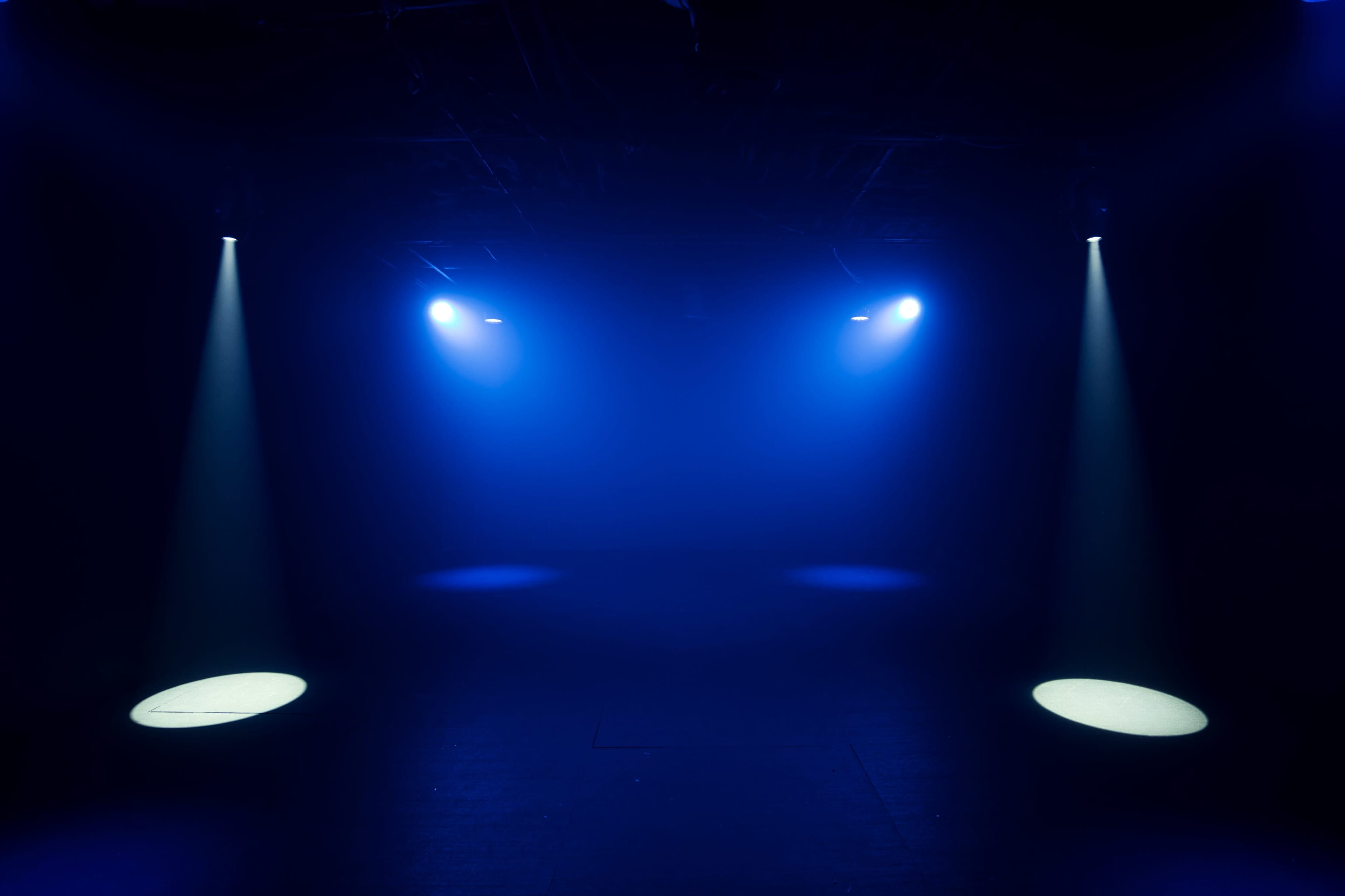 Endless Black Room W/ 11ft Vertical RGB Wall and Industrial Brick Wall Image in Fort Worth, Fort Worth, TX