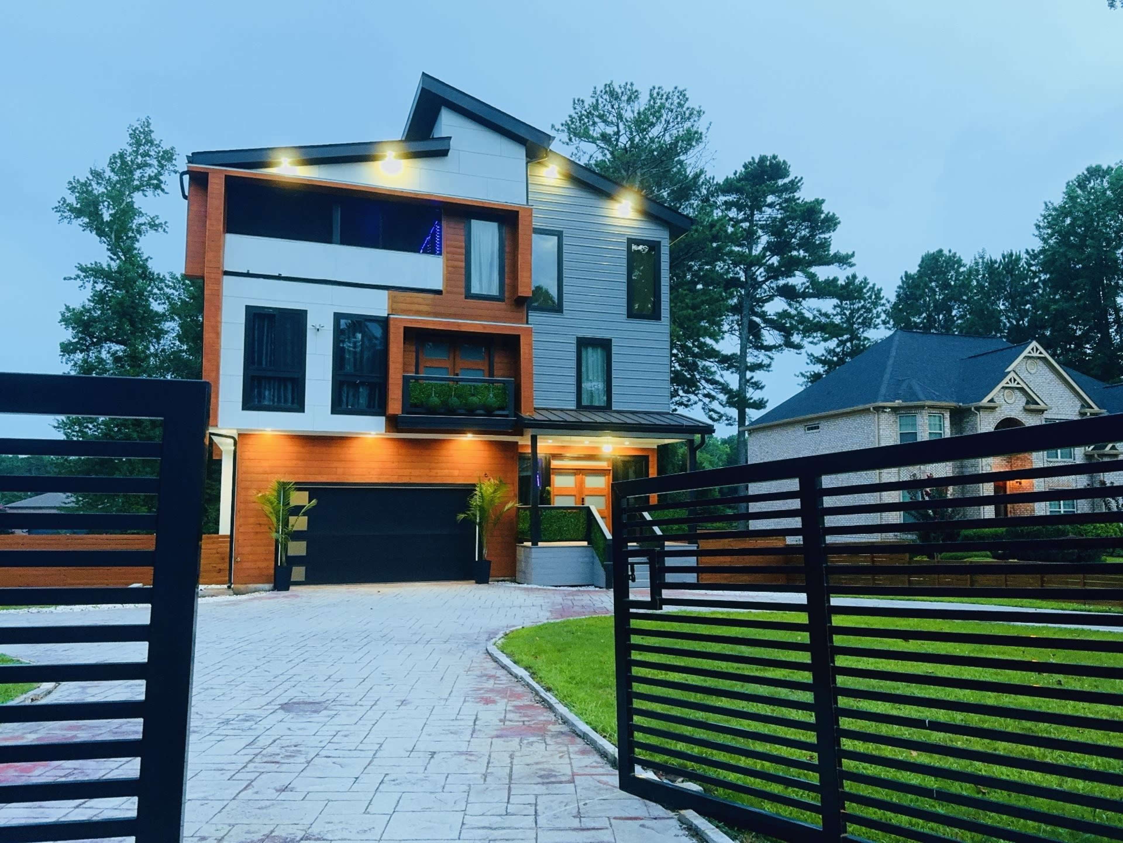 unique modern mansion Image in , norcross, GA