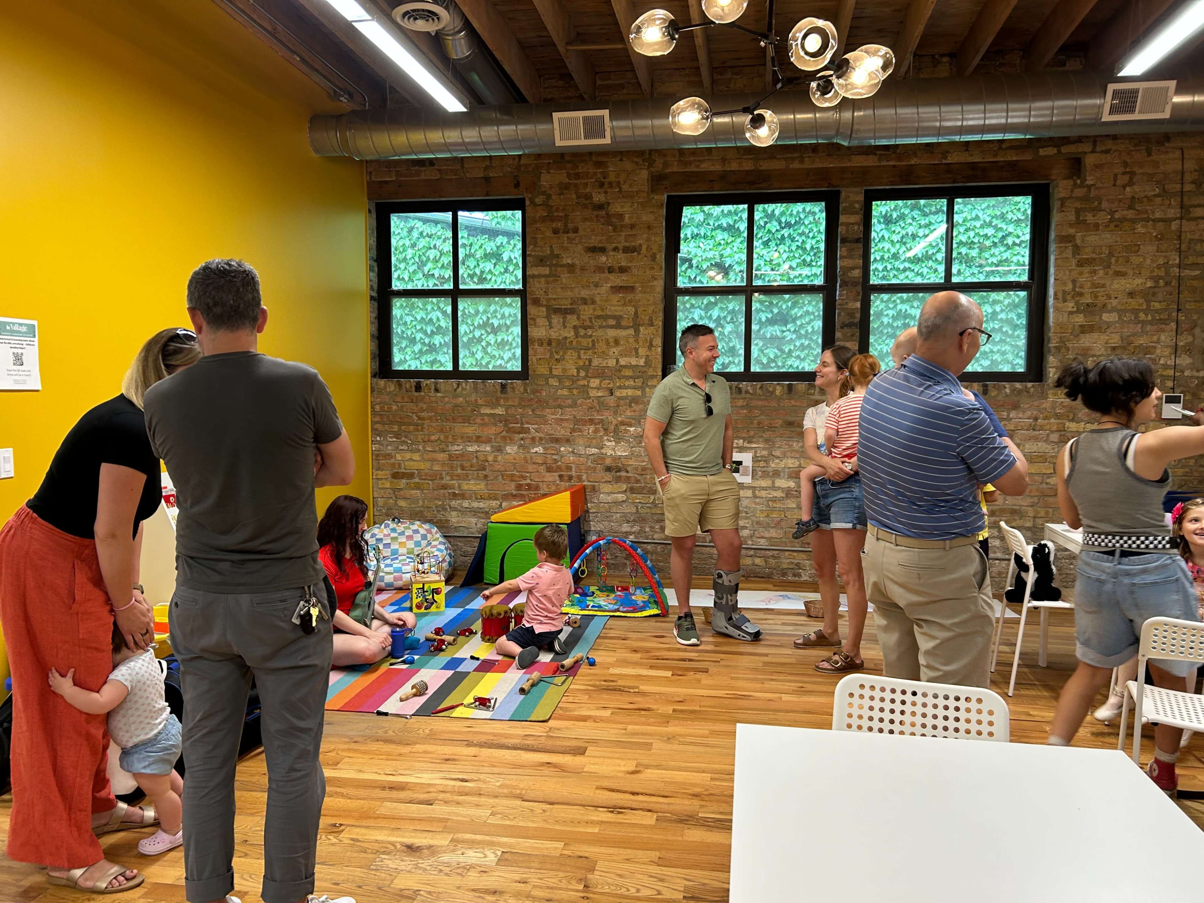 Warm, friendly loft-style event space with dreamy old-world outdoor patio Image in Uptown, Chicago, IL