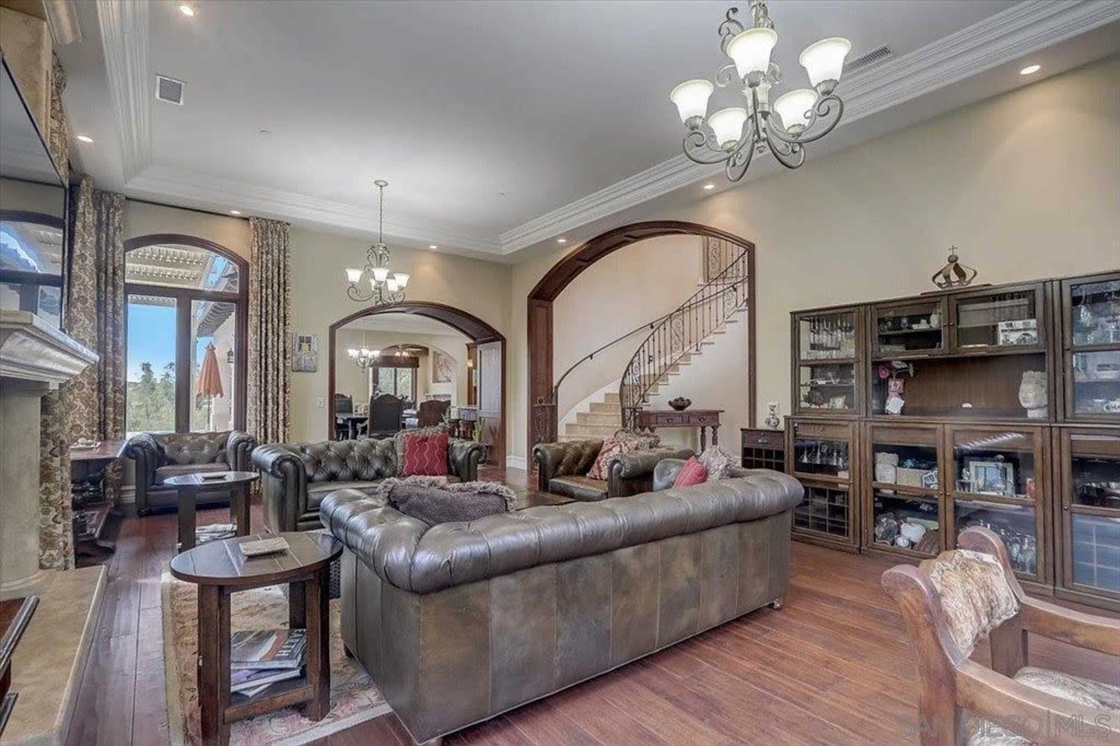 Rustic-Chic Escondido Living Room with Grand Windows – Perfect for Photo & Video Shoots Image in Hidden Meadows, Escondido, CA