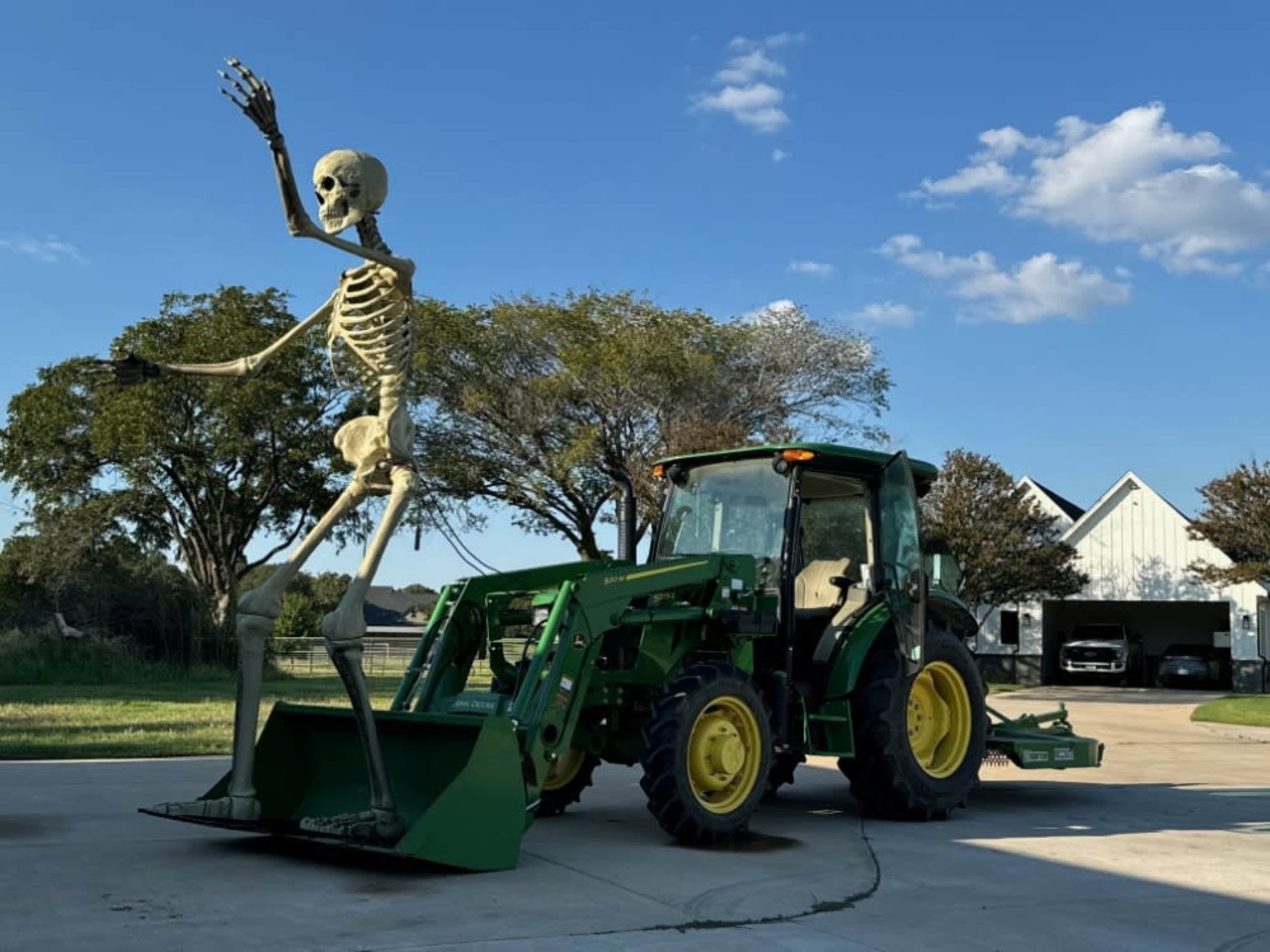 John Deere Tractor Prop - Stationary