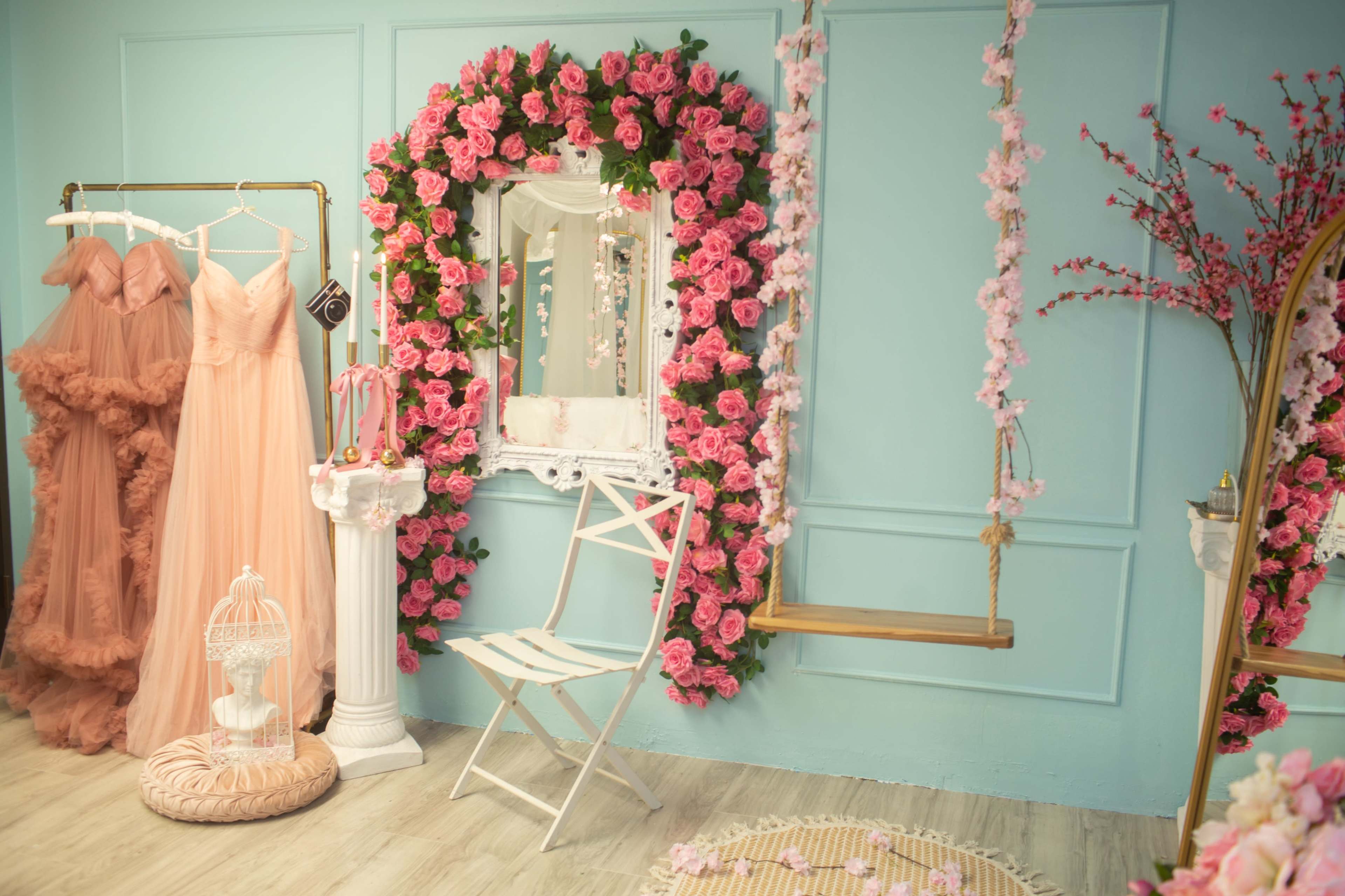 North Houston Garden Studio with Whimsical Sets Image in Northside, Houston, TX