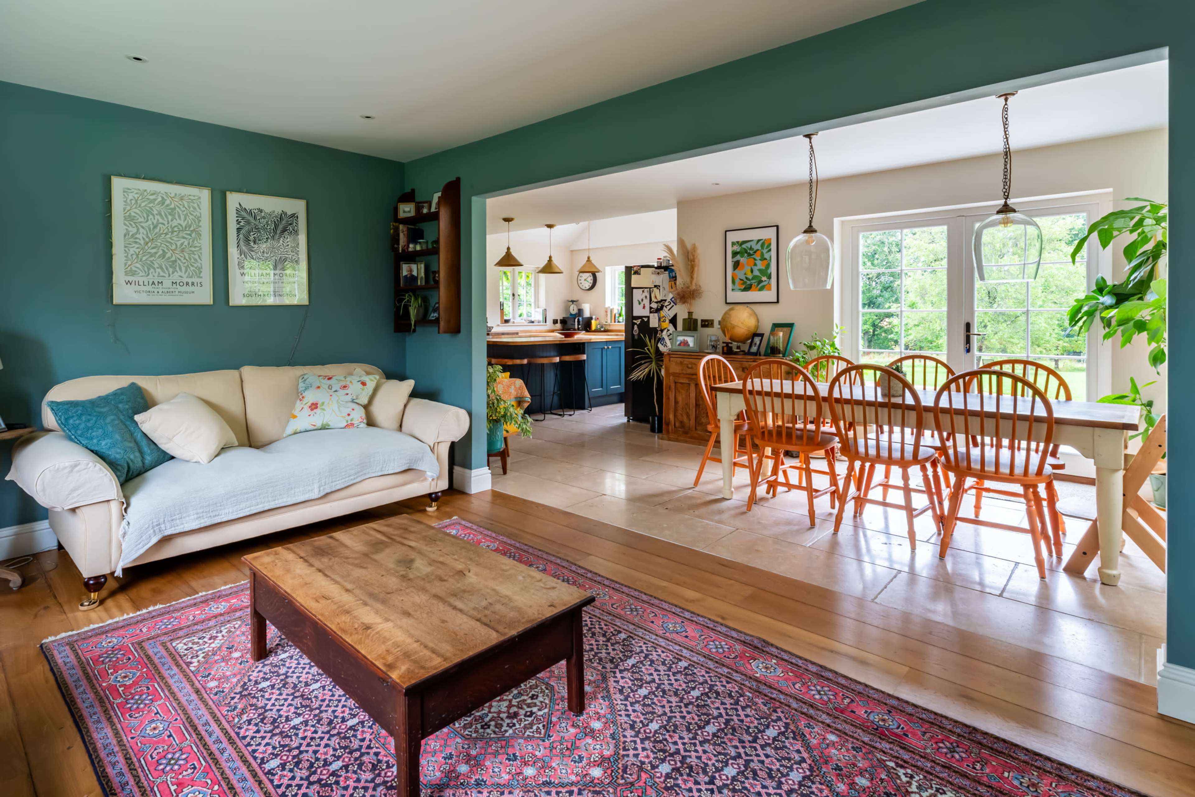 Country House with Beautiful Garden surrounded by Woodland Image in Elsted and Treyford, Midhurst, ENG