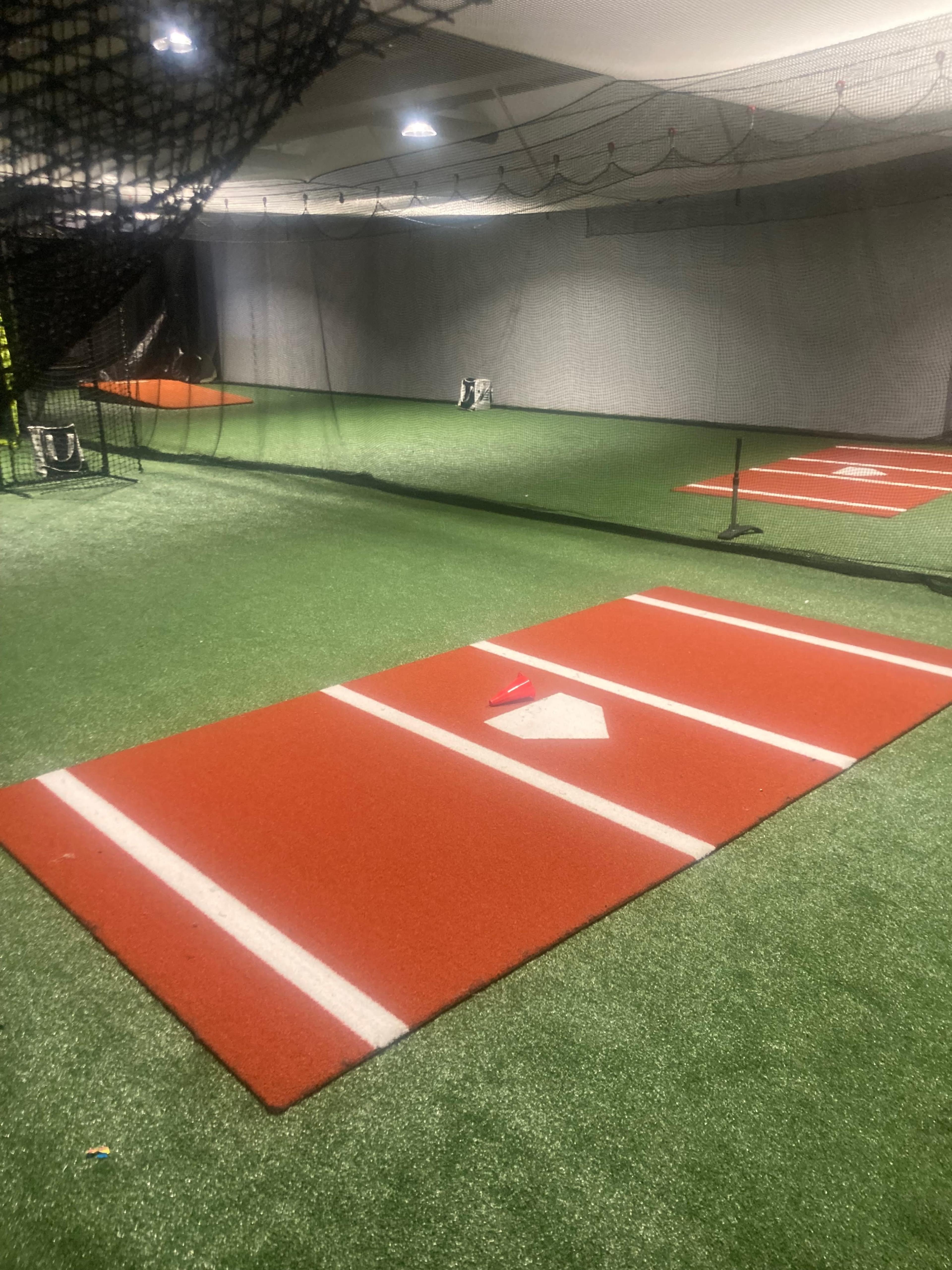 Large 3000 sq ft turfed area used for baseball, softball, soccer and golf. Image in Ridgemont, Greece, NY
