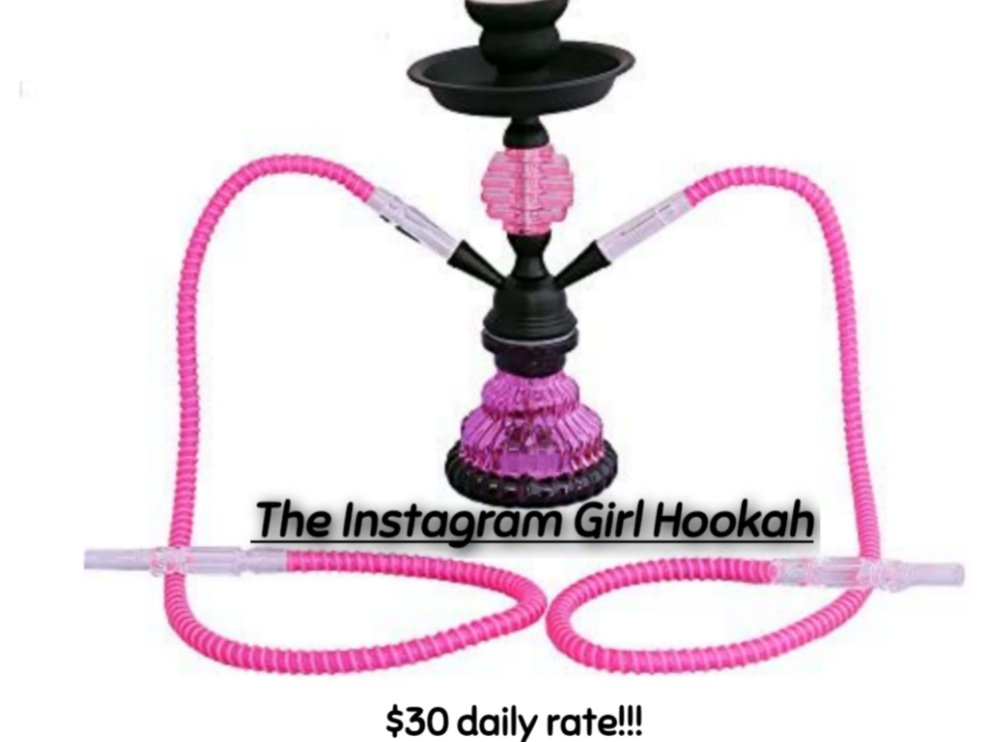 The Instagram Girl Hookah