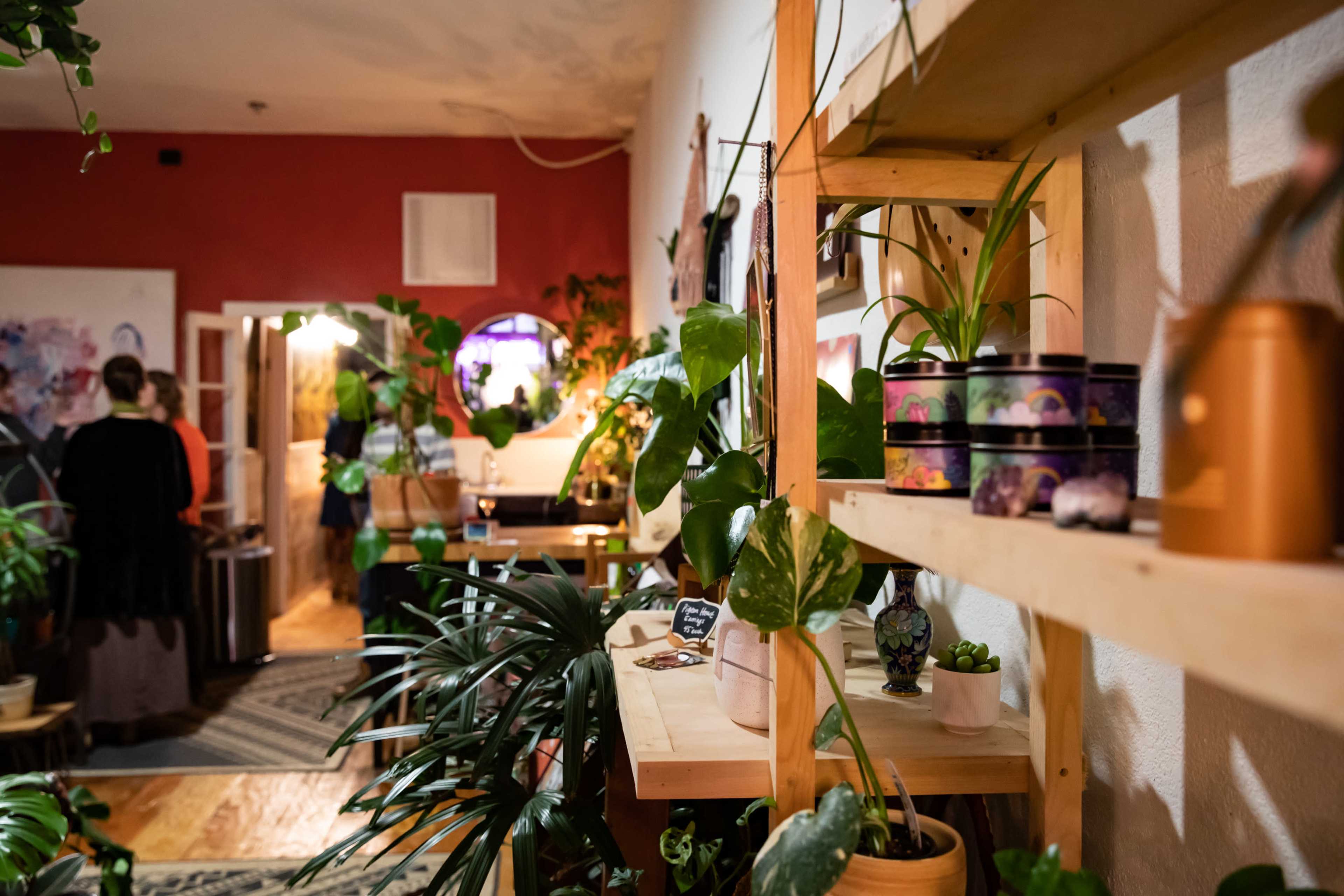 Beautiful light-filled plant shop with hidden spa room Image in Northeast Portland, Portland, OR