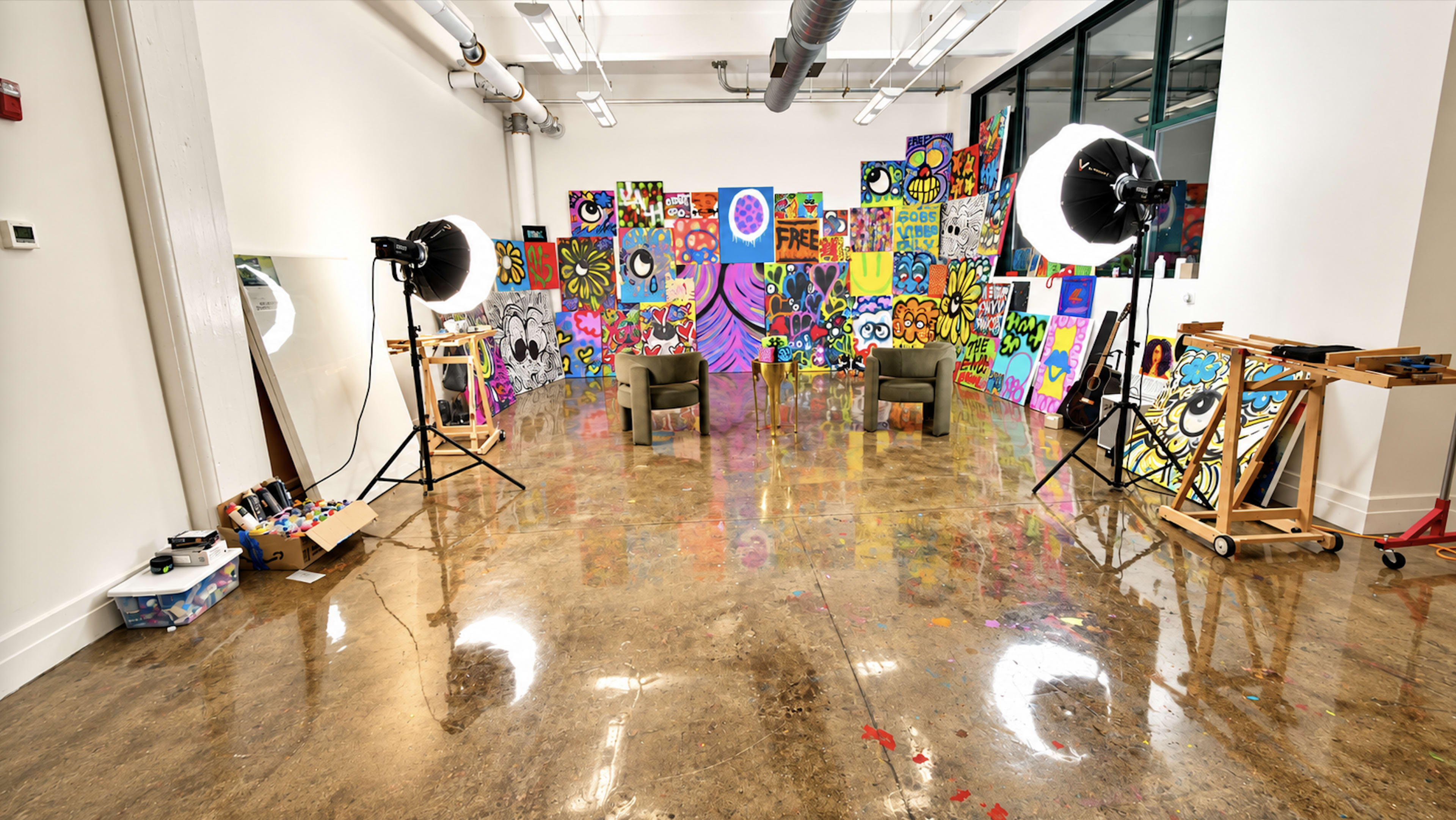 DUMBO ART LOFT|  Photo, Video & Green Screen Studio Image in Fulton Ferry District, brooklyn, NY
