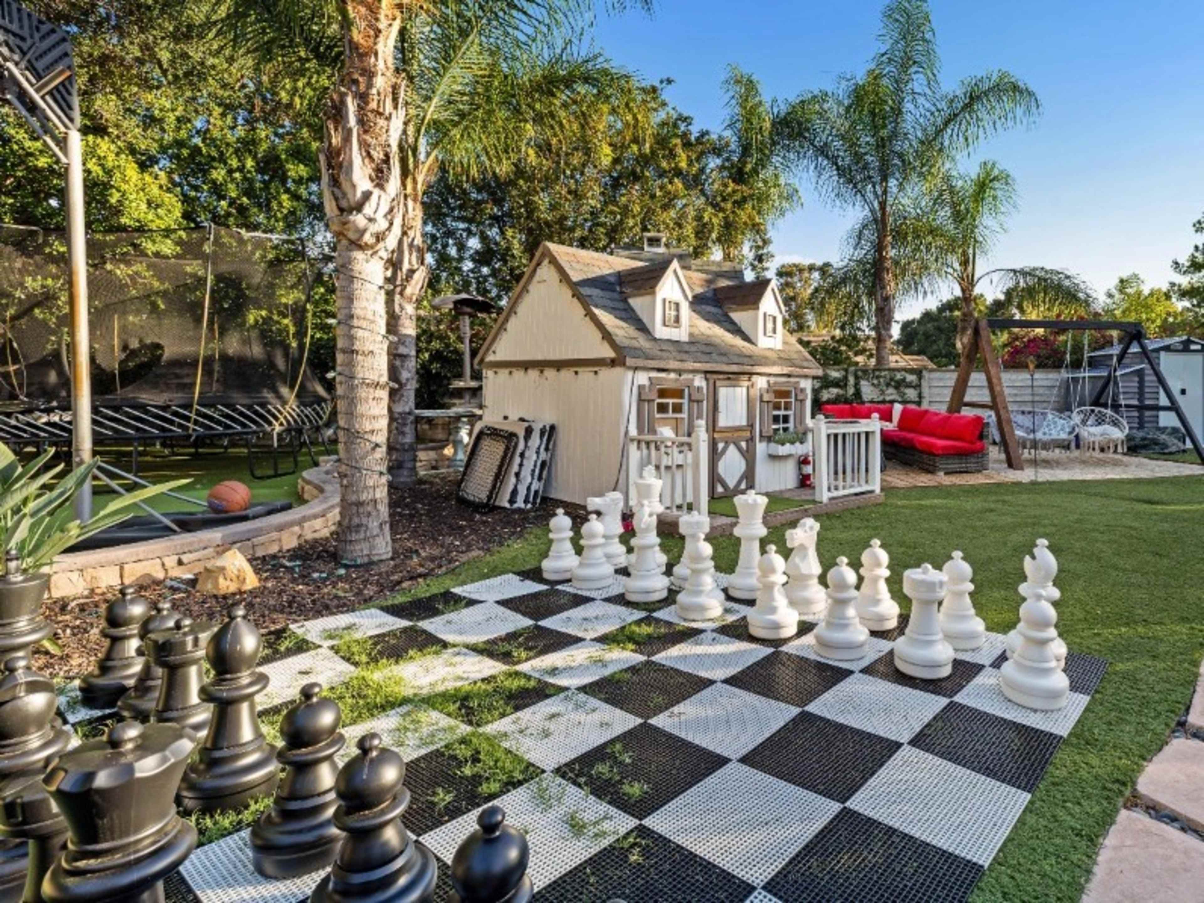 Huge chess set