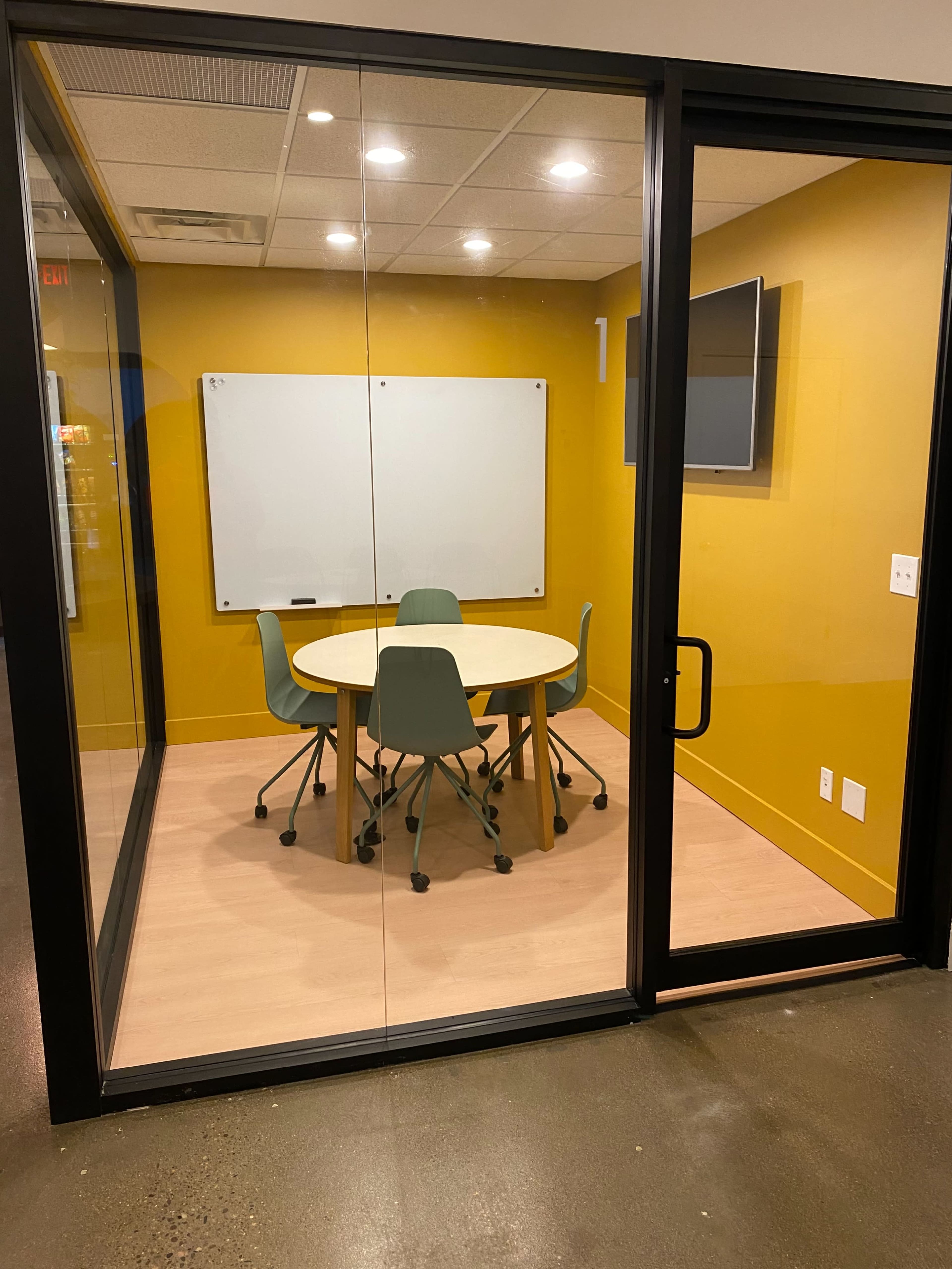 Story Nulu | Huddle room 1 Image in East Market District, Louisville, KY