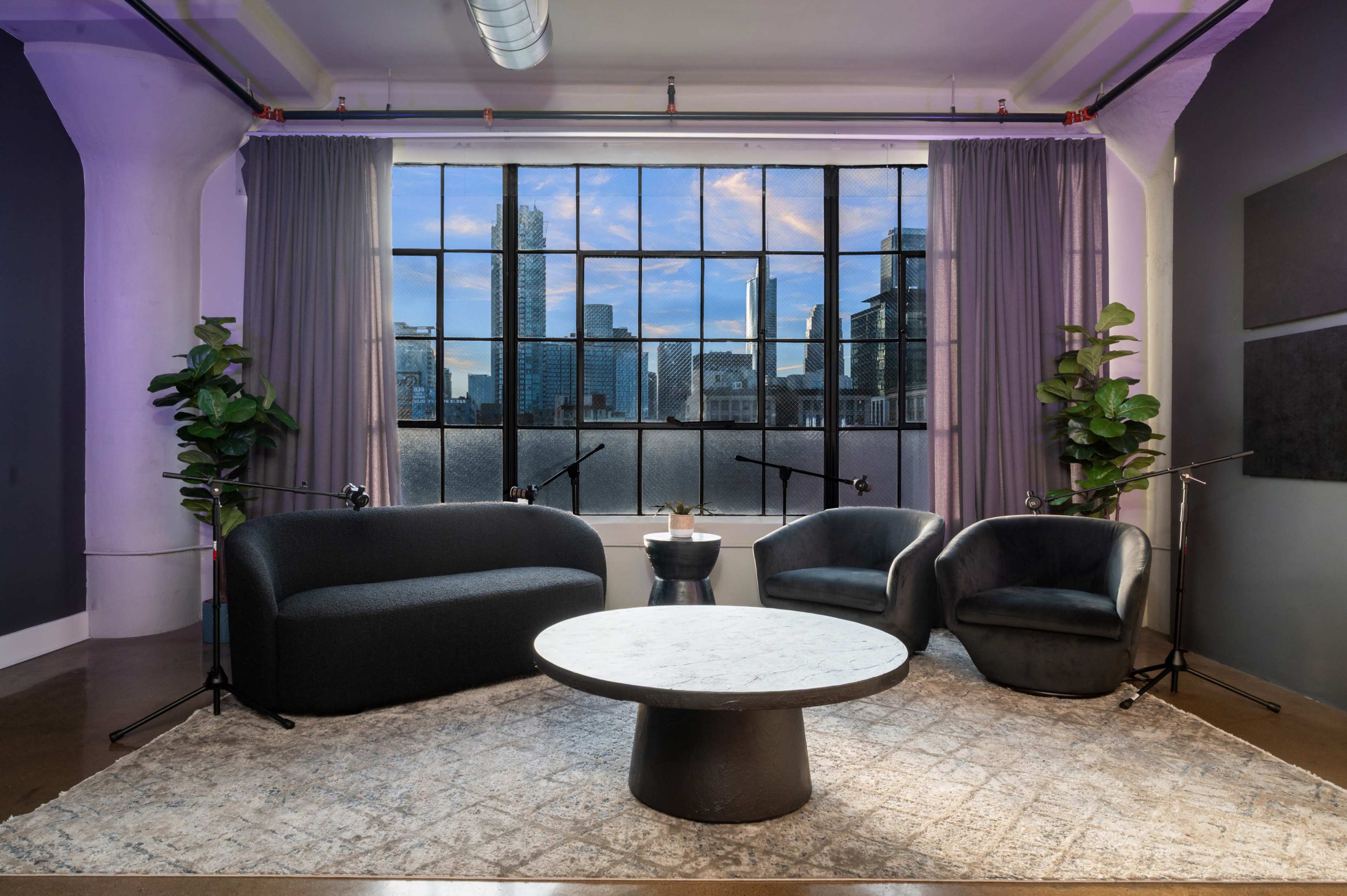 EQUIPMENT INCLUDED: Gorgeous DTLA Production & Podcast Studio w/ Skyline Views Image in Central LA, Los Angeles, CA