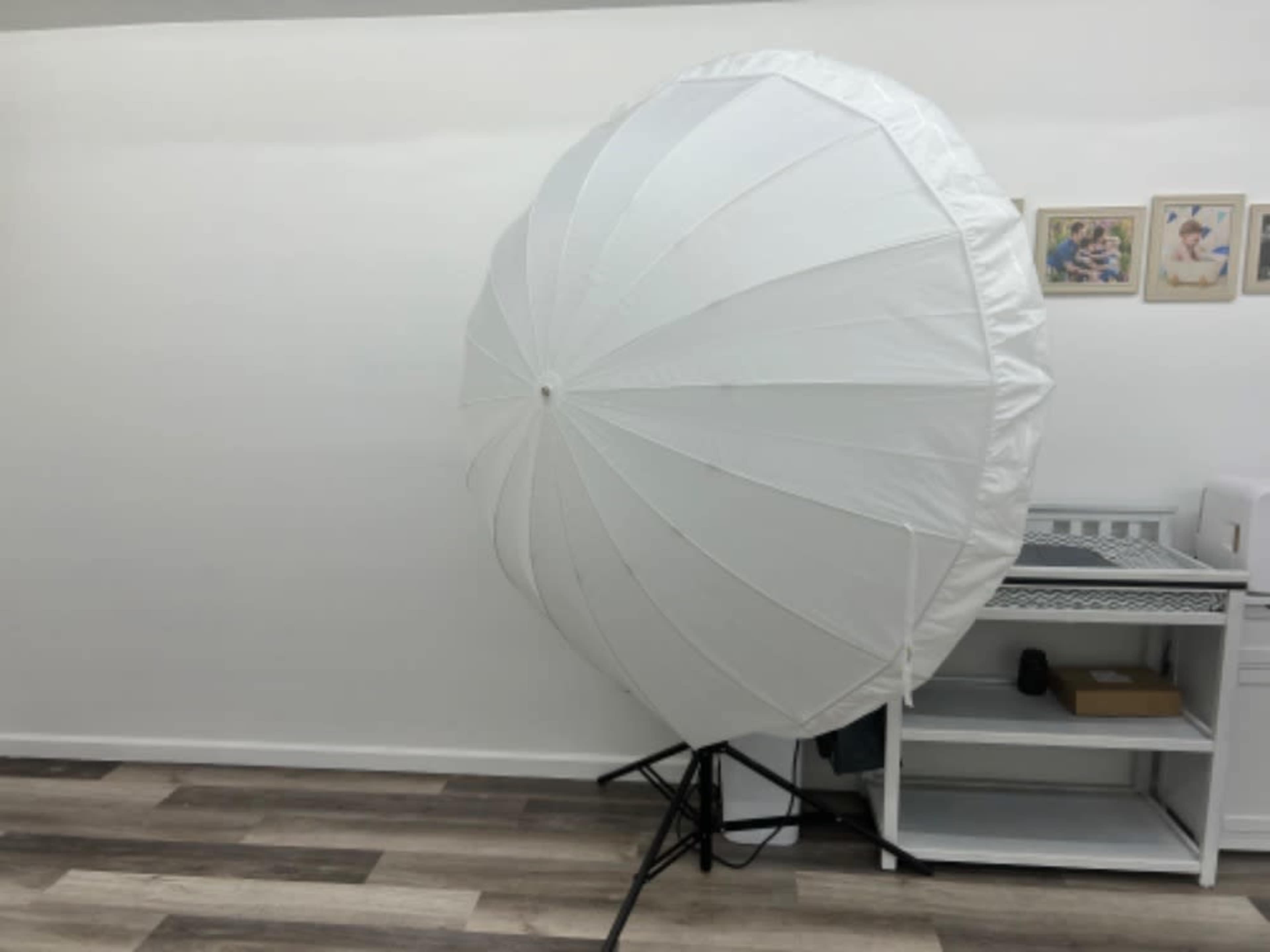 7 foot translucent umbrella