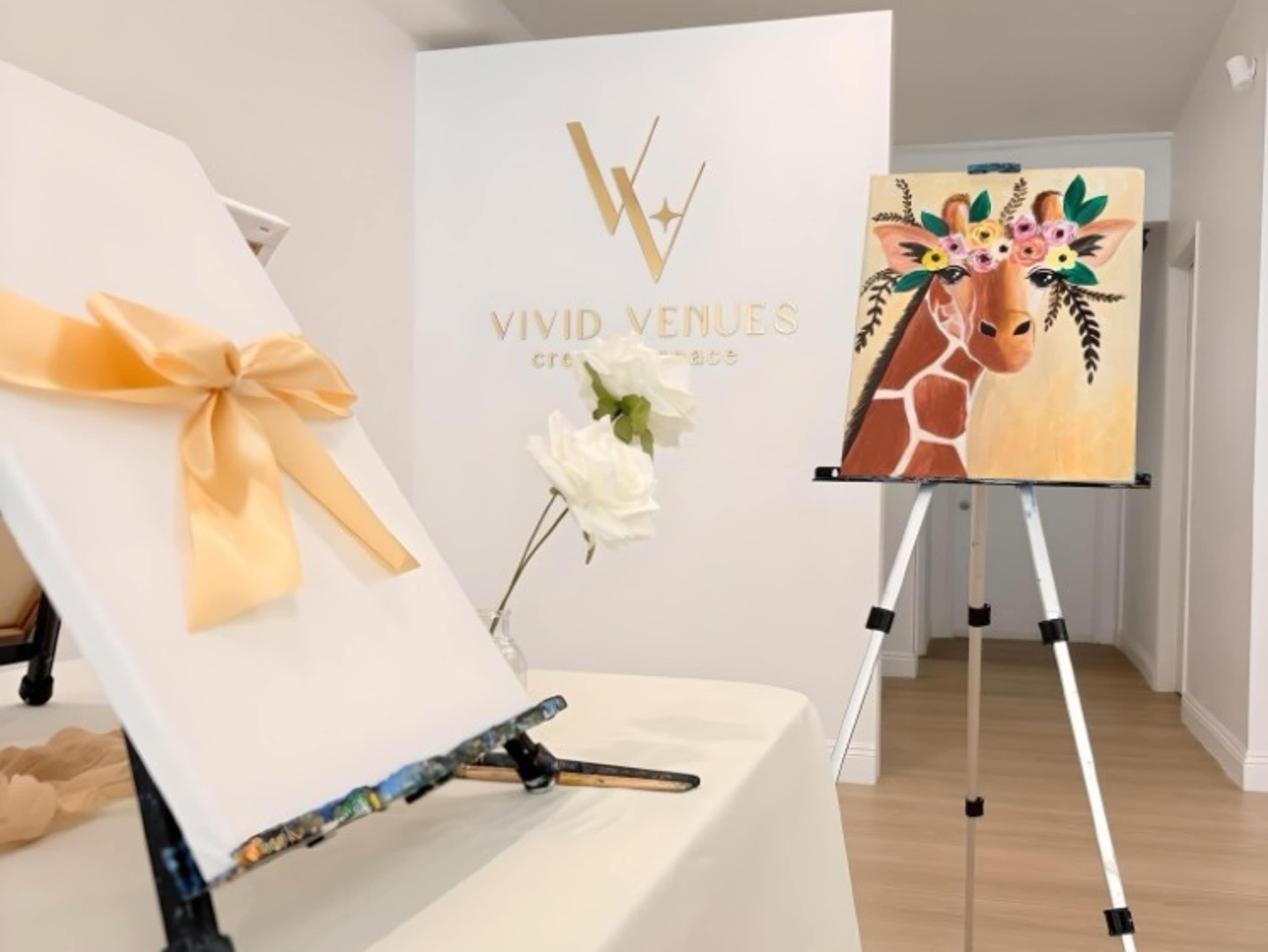 Luxury Paint & Sip Party - Inquire for Pricing!