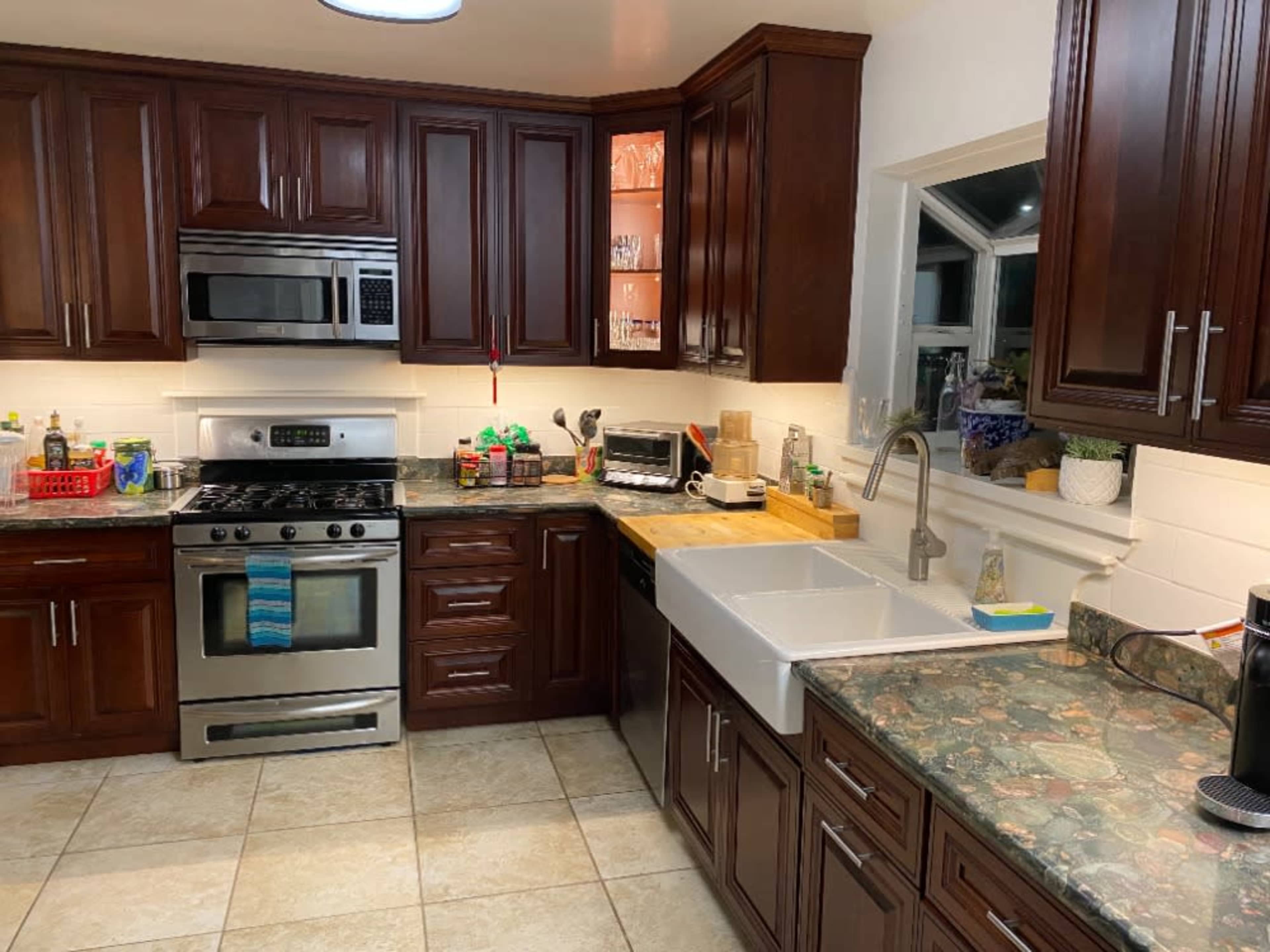 Detail of main house kitchen