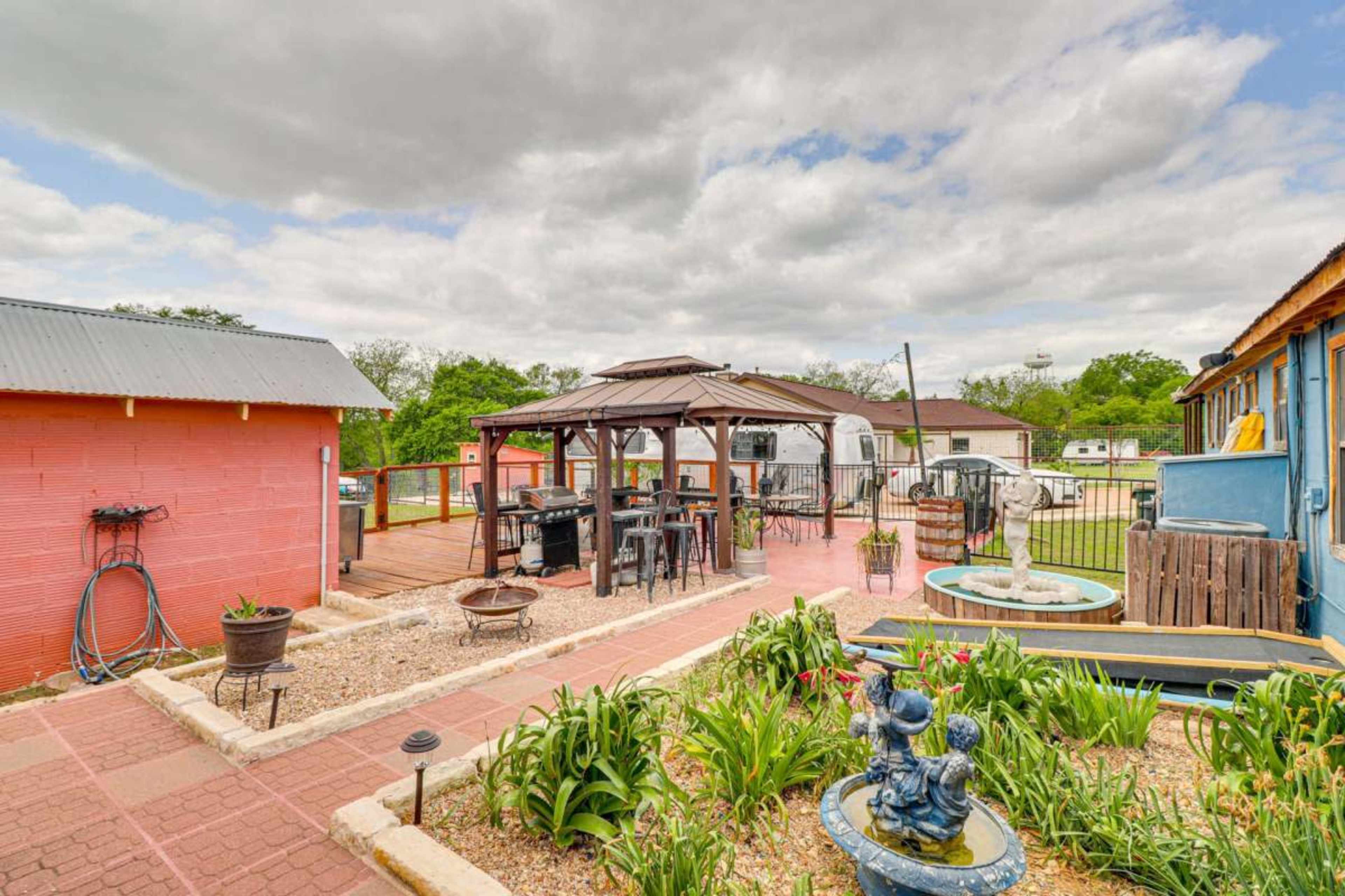 One Acre Riverfront Property Image in Martindale, Martindale, TX