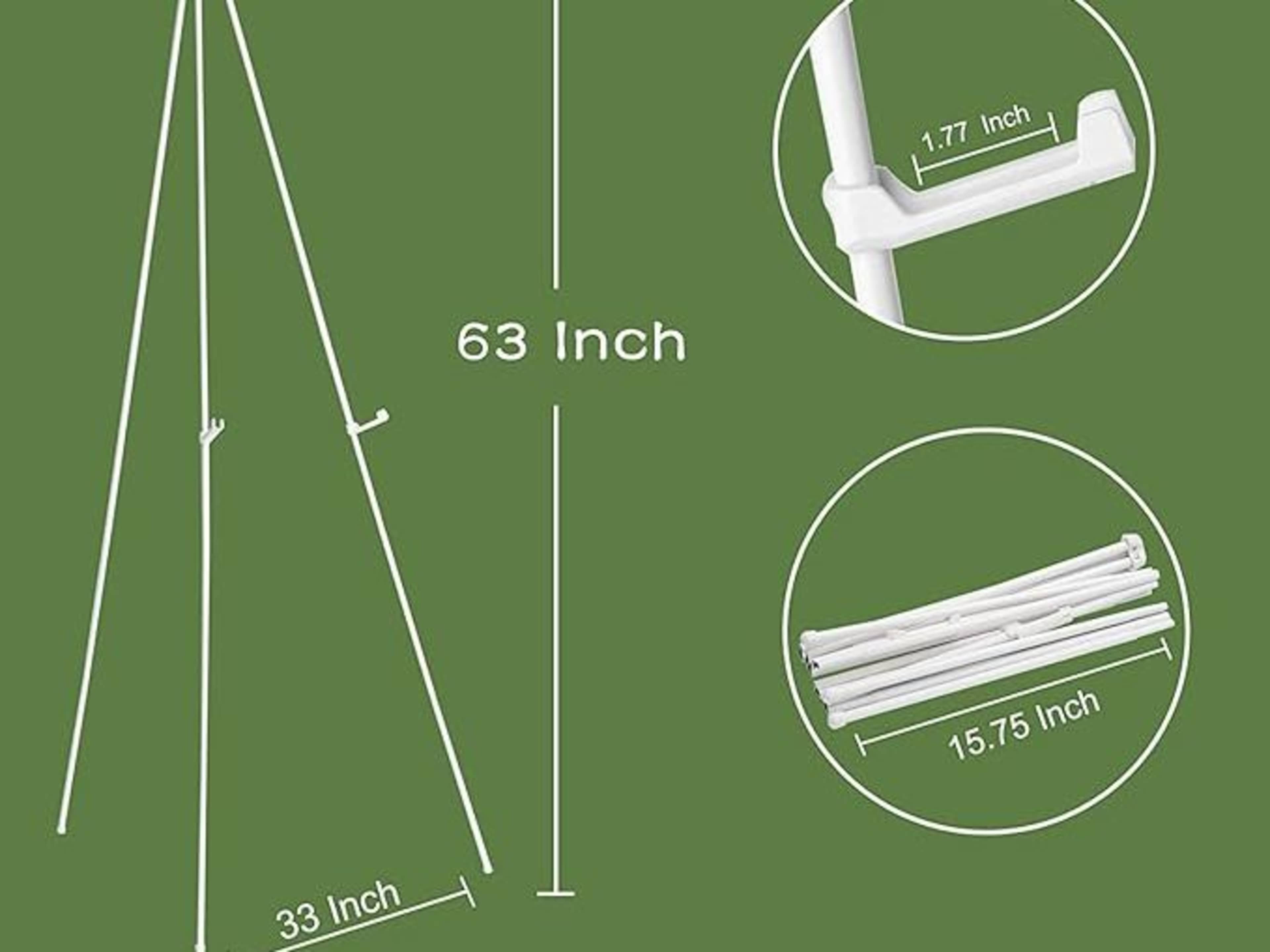 White Easel Stand