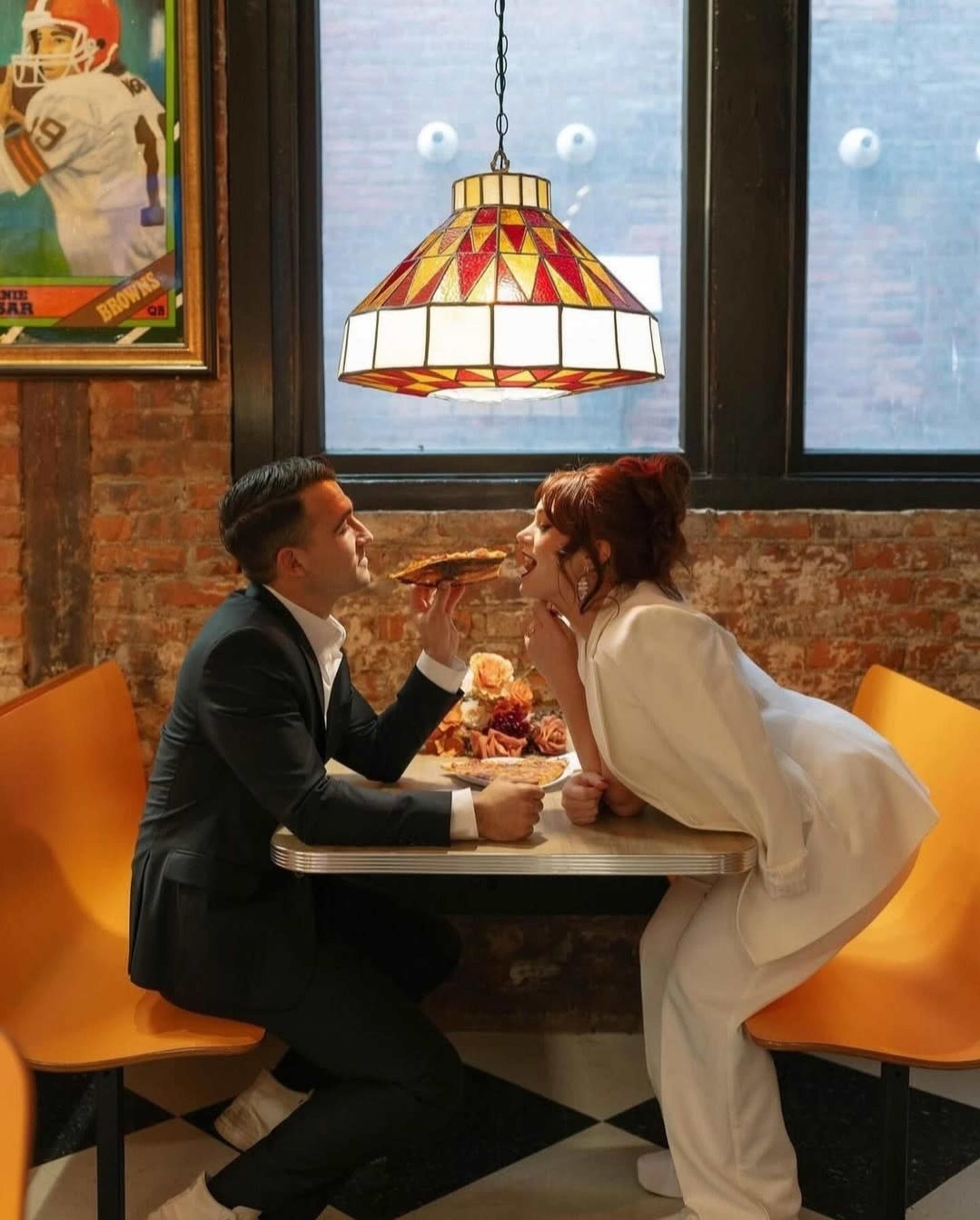 Cleveland’s Coolest Retro Pizza Shop for Creative Photoshoots Image in Downtown, Cleveland, OH
