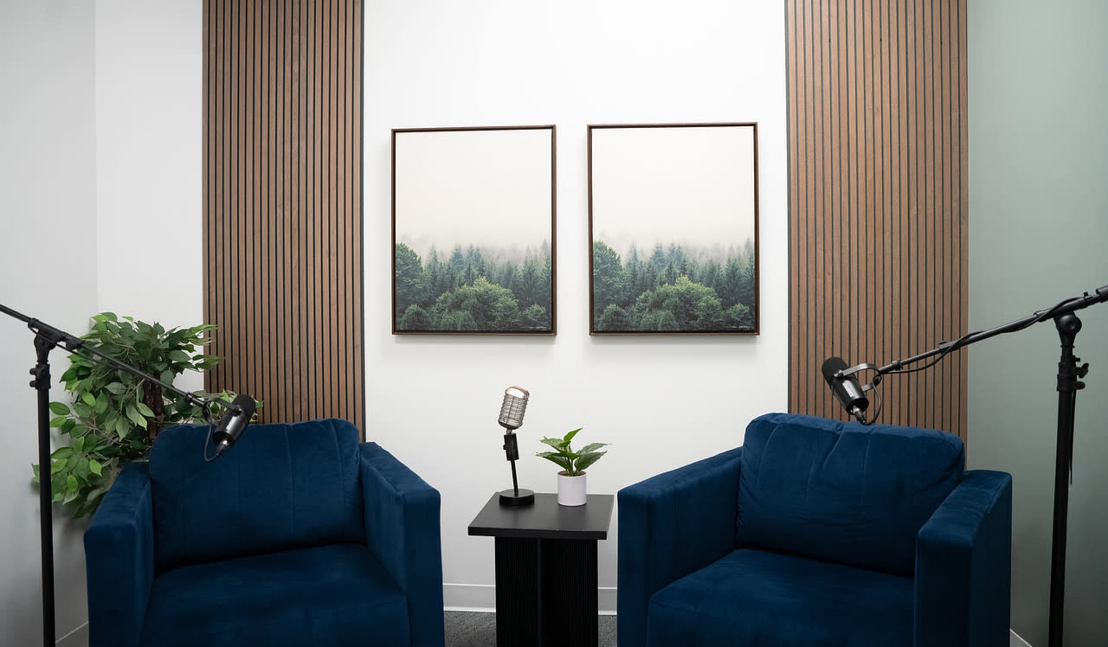 Downtown Fort Worth Podcast Studio - 2 Cameras Image in Sundance Square, Fort Worth, TX