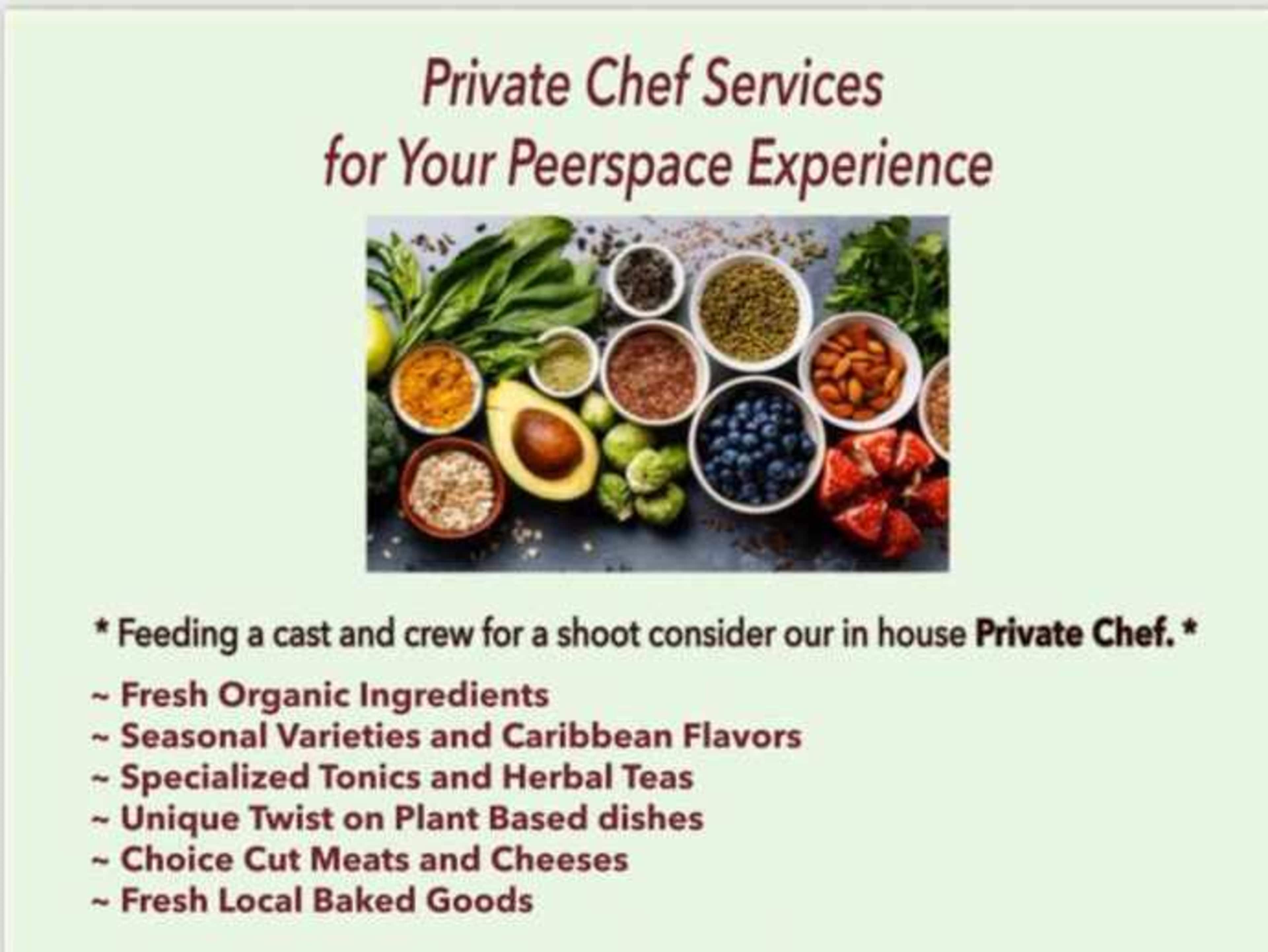 Private Chef Services - 2-4 people