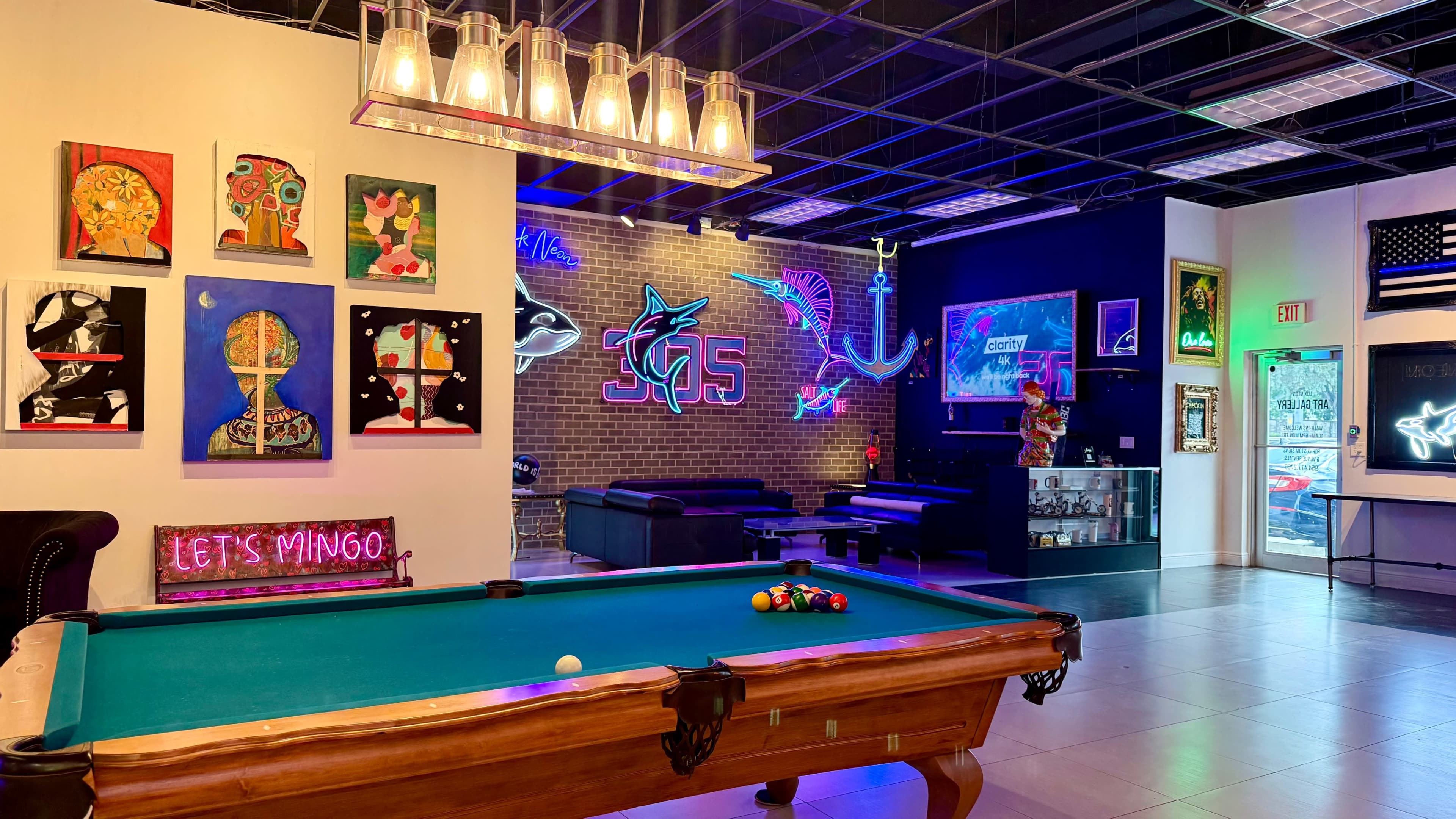 Immersive LED Art Gallery Venue in Dania Beach Image in Dania Beach, Dania Beach, FL