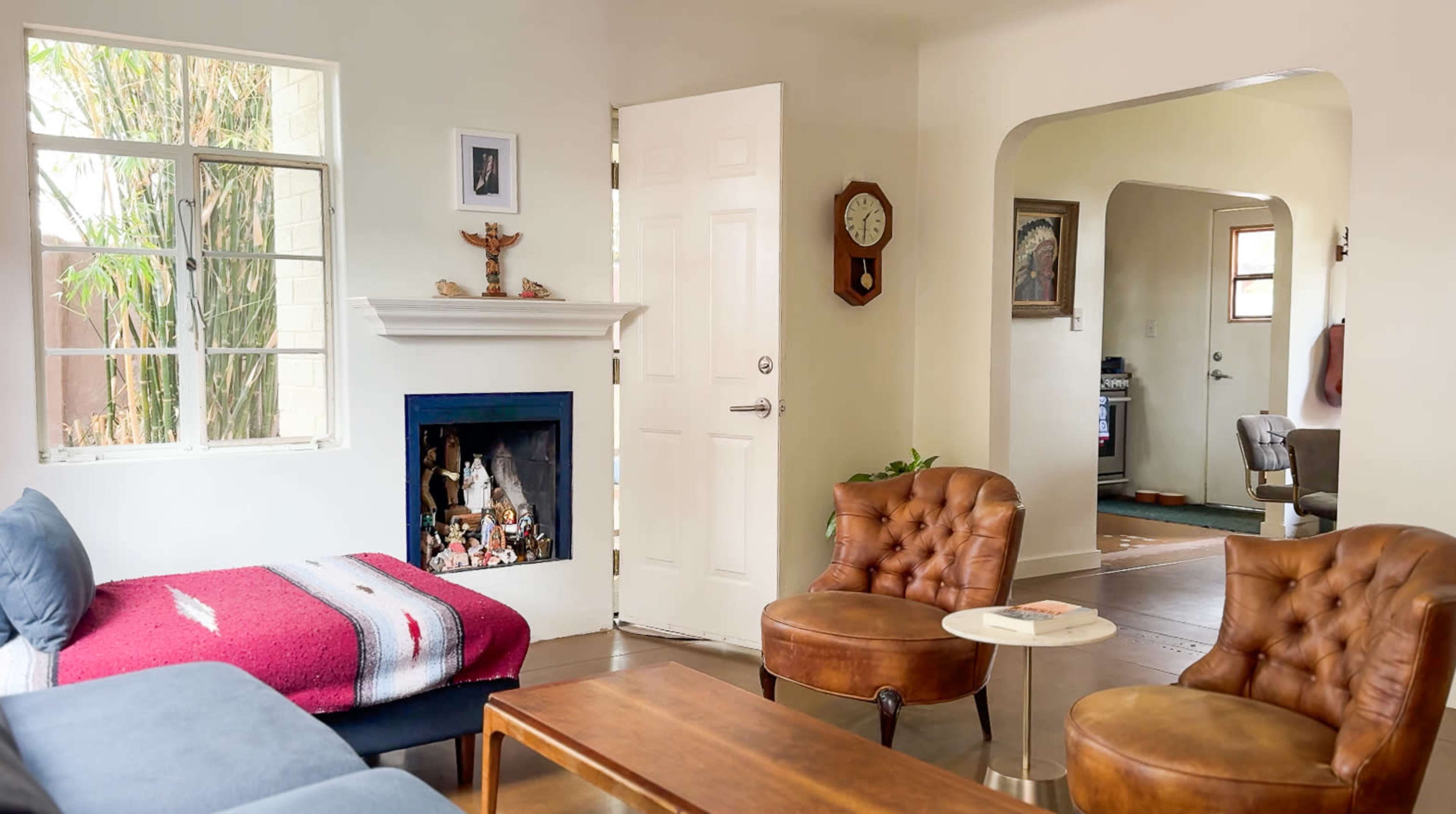 Southwest/Boho Interior | Shaded Meadow/Woodland Yard | Mid Century Trailer | Small Studio/Garage Image in Alhambra, PHOENIX, AZ