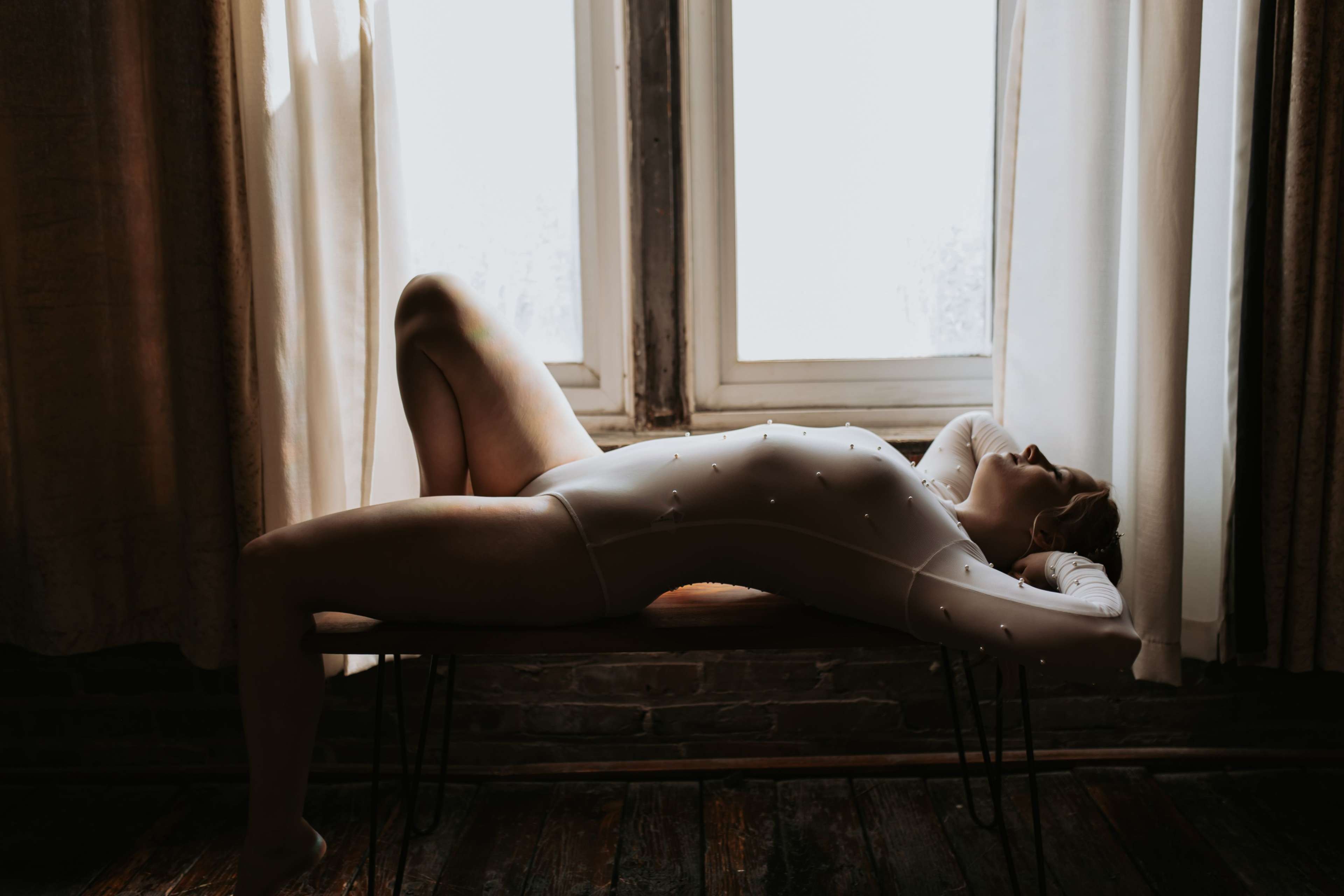 Boudoir photo shoot