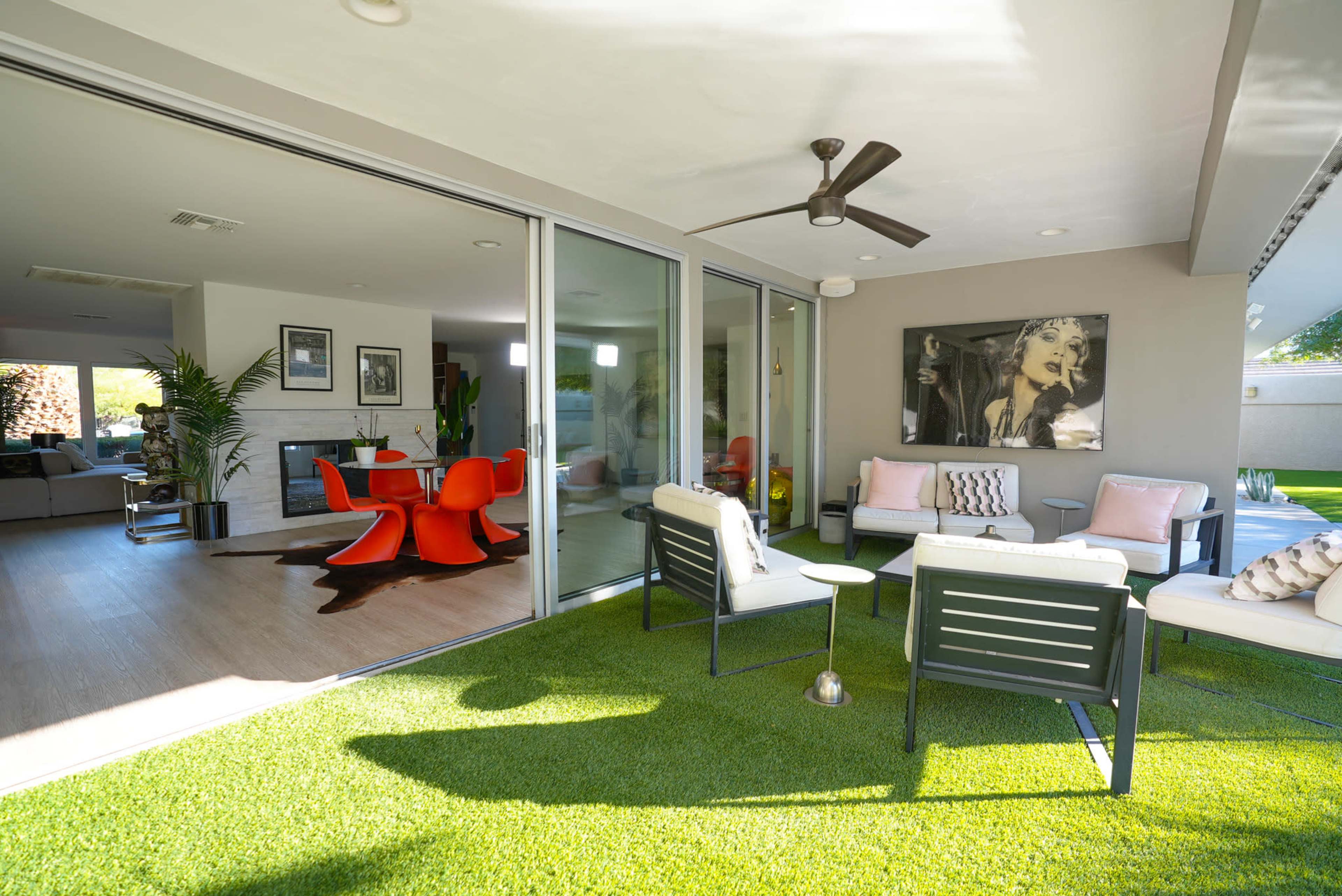 Iconic " Art District " mid-century house Image in John S. Park, Las Vegas, NV