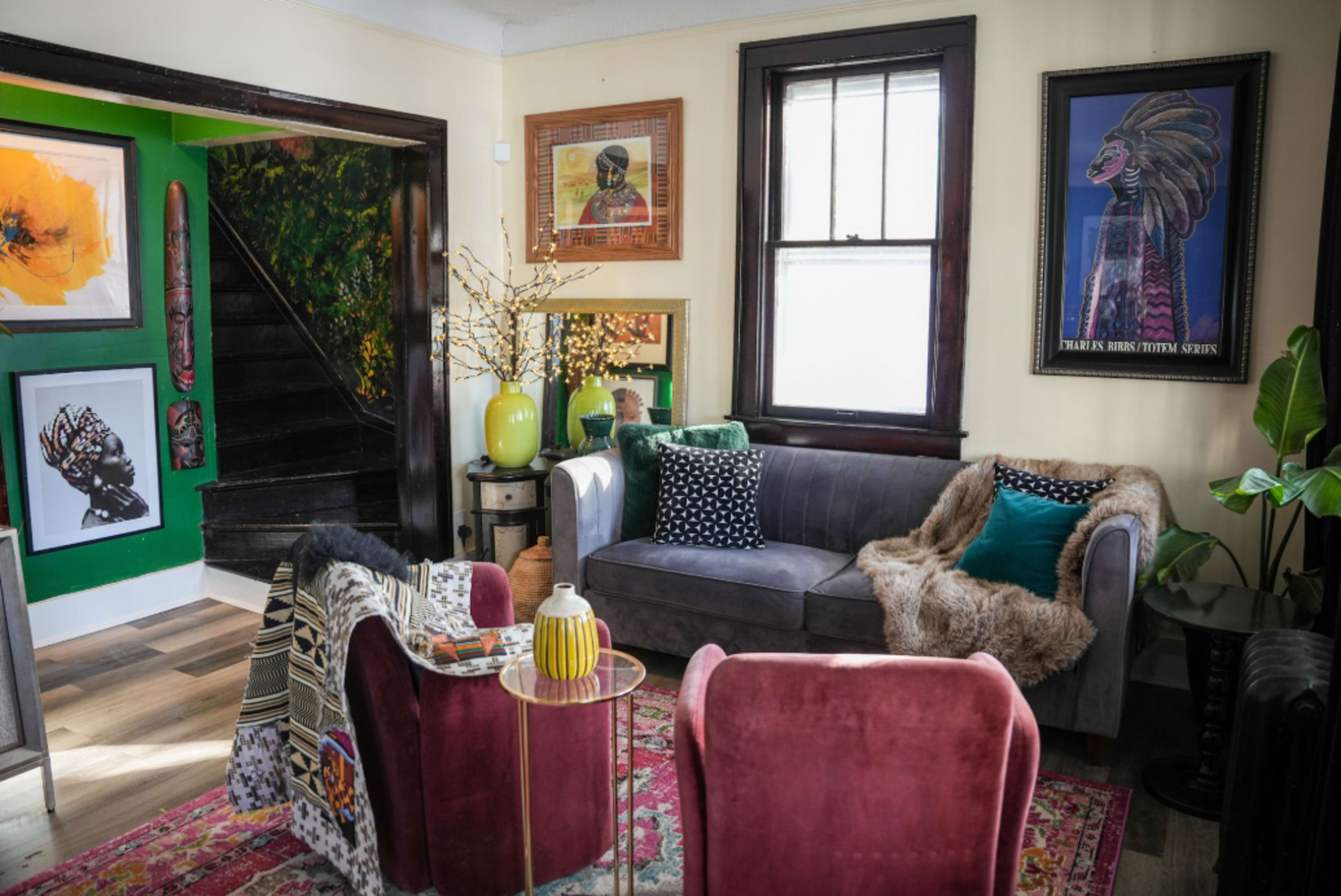 Afro-Boho Chic Retreat in Detroit | Perfect for Events & Content Creation Image in Five Points, DETROIT, MI