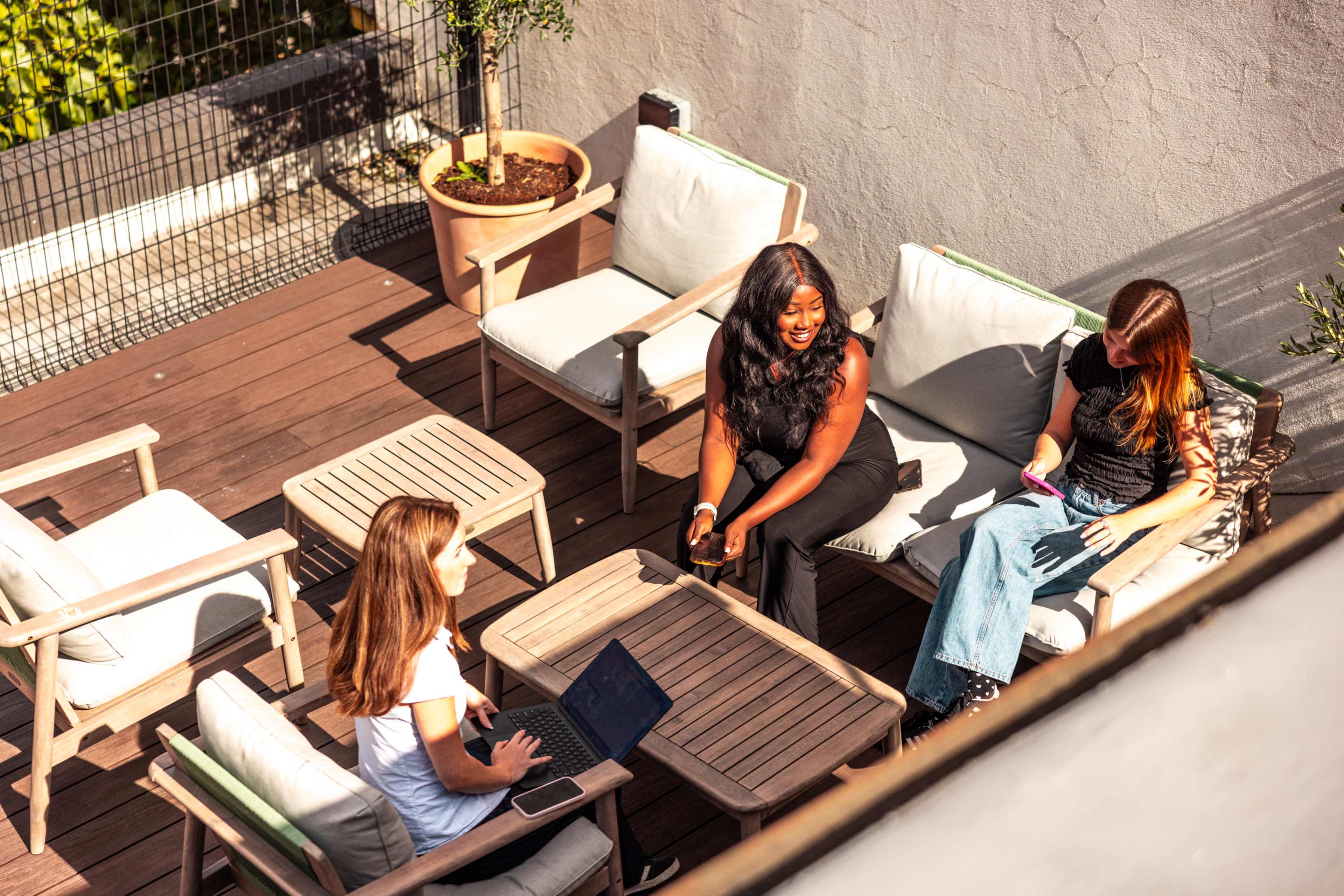 Kings Cross Rooftop Terrace Image in London, London, ENG