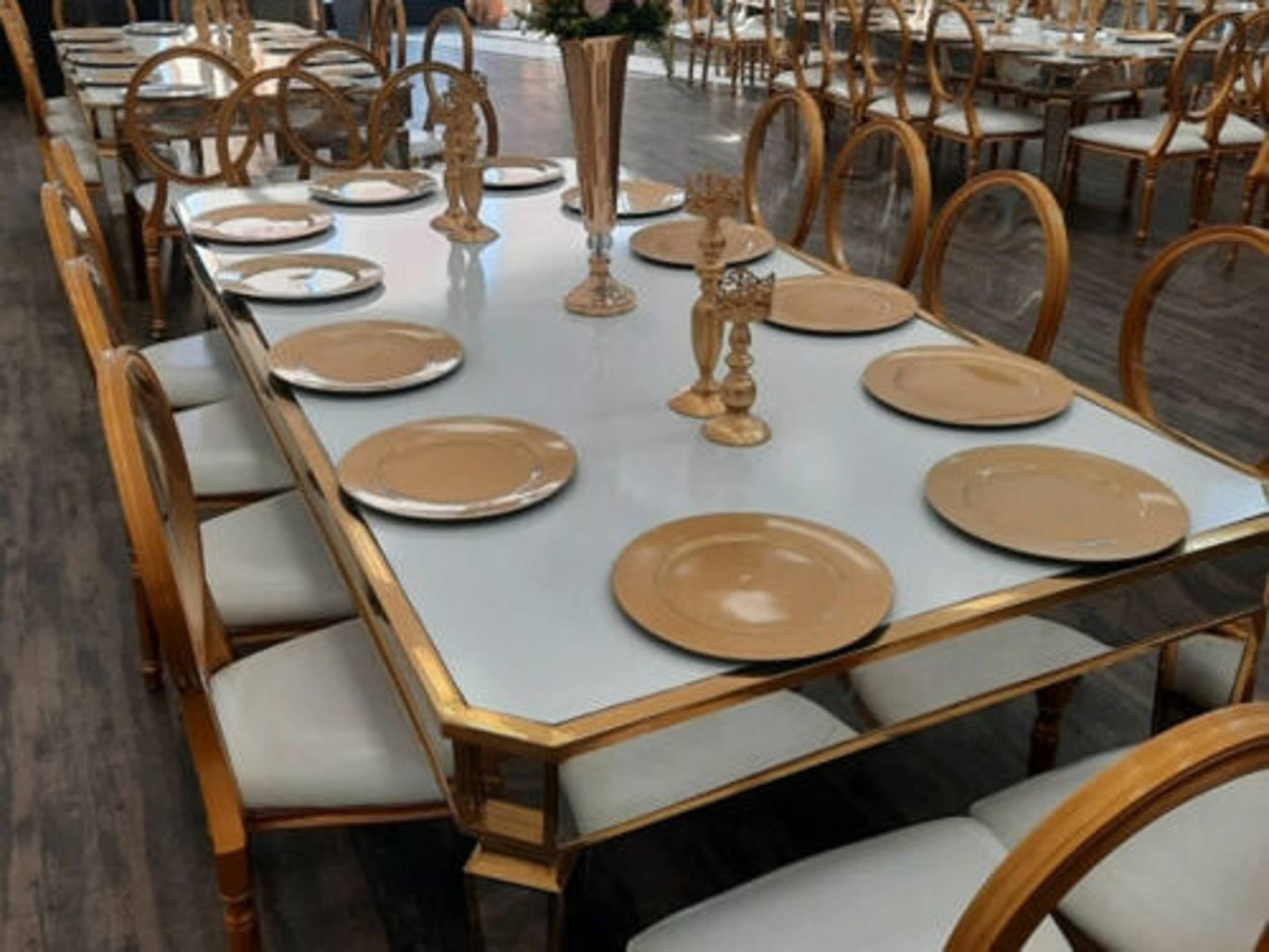 Rectangle gold frame 