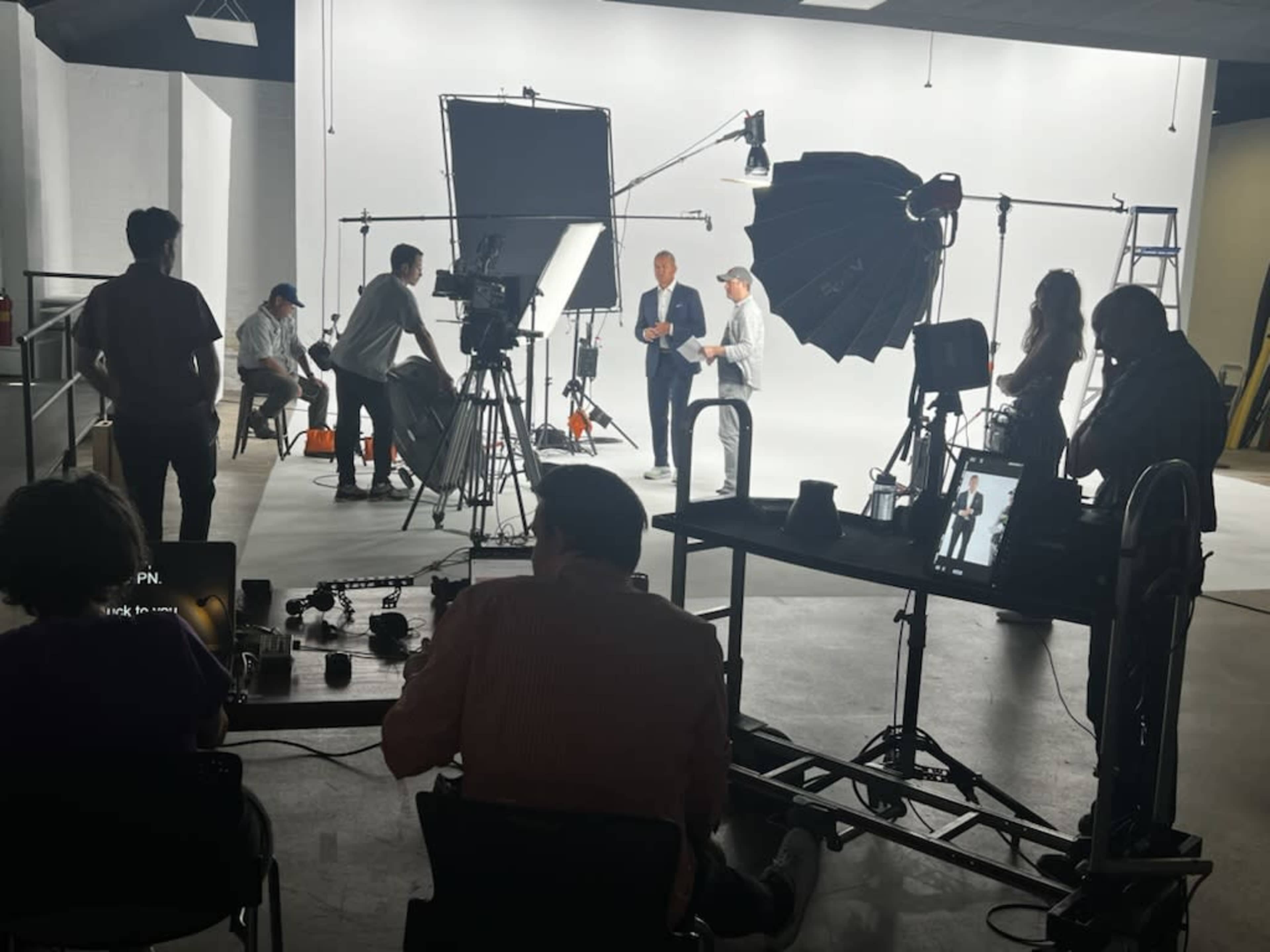 Thoughtfully designed studio for production crews, talent and clients. Image in Newport, Newport, KY