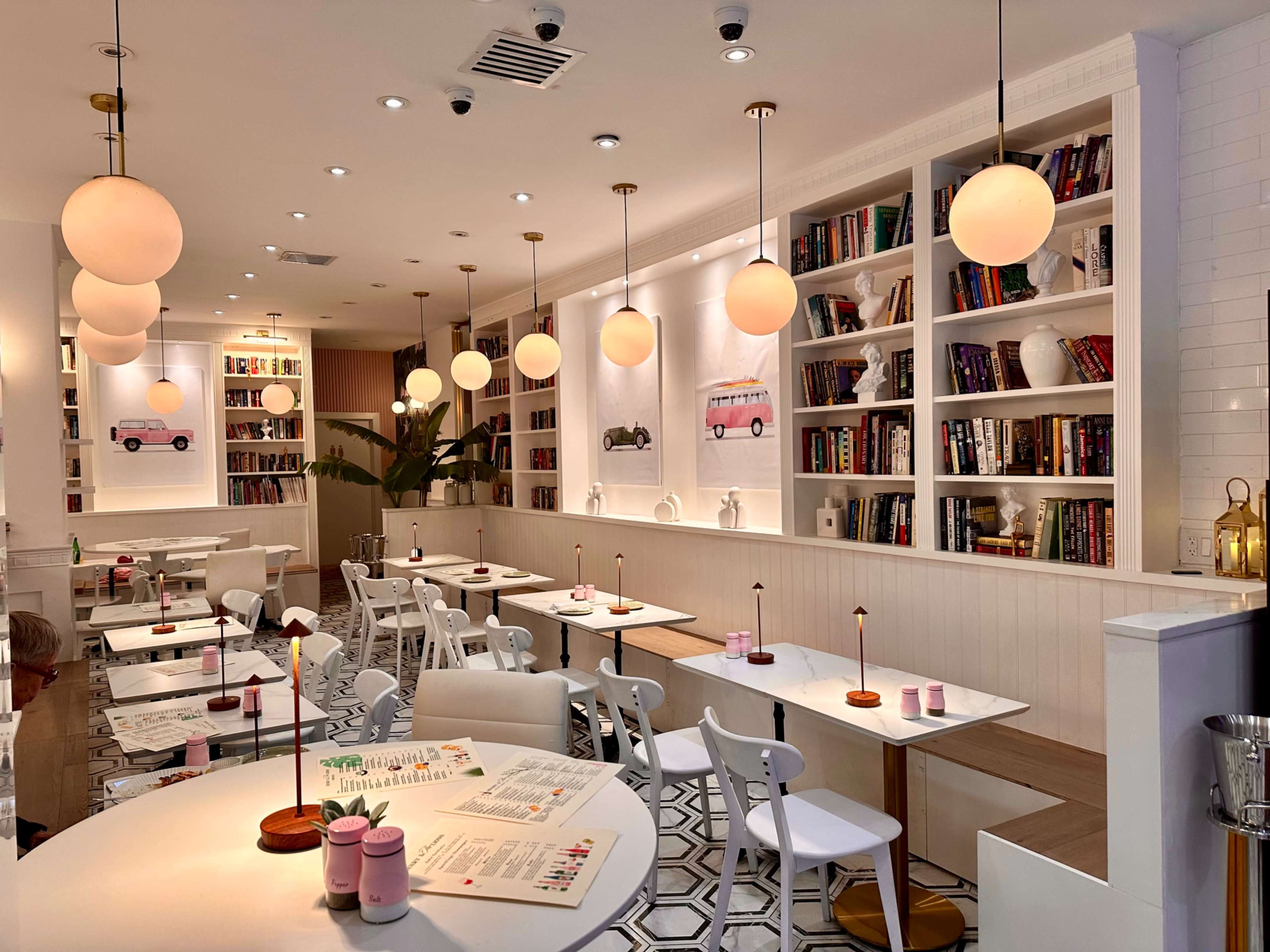 Vibrant stylish restaurant in Chelsea gallery district by the Highline park Image in Midtown Manhattan, New York, NY