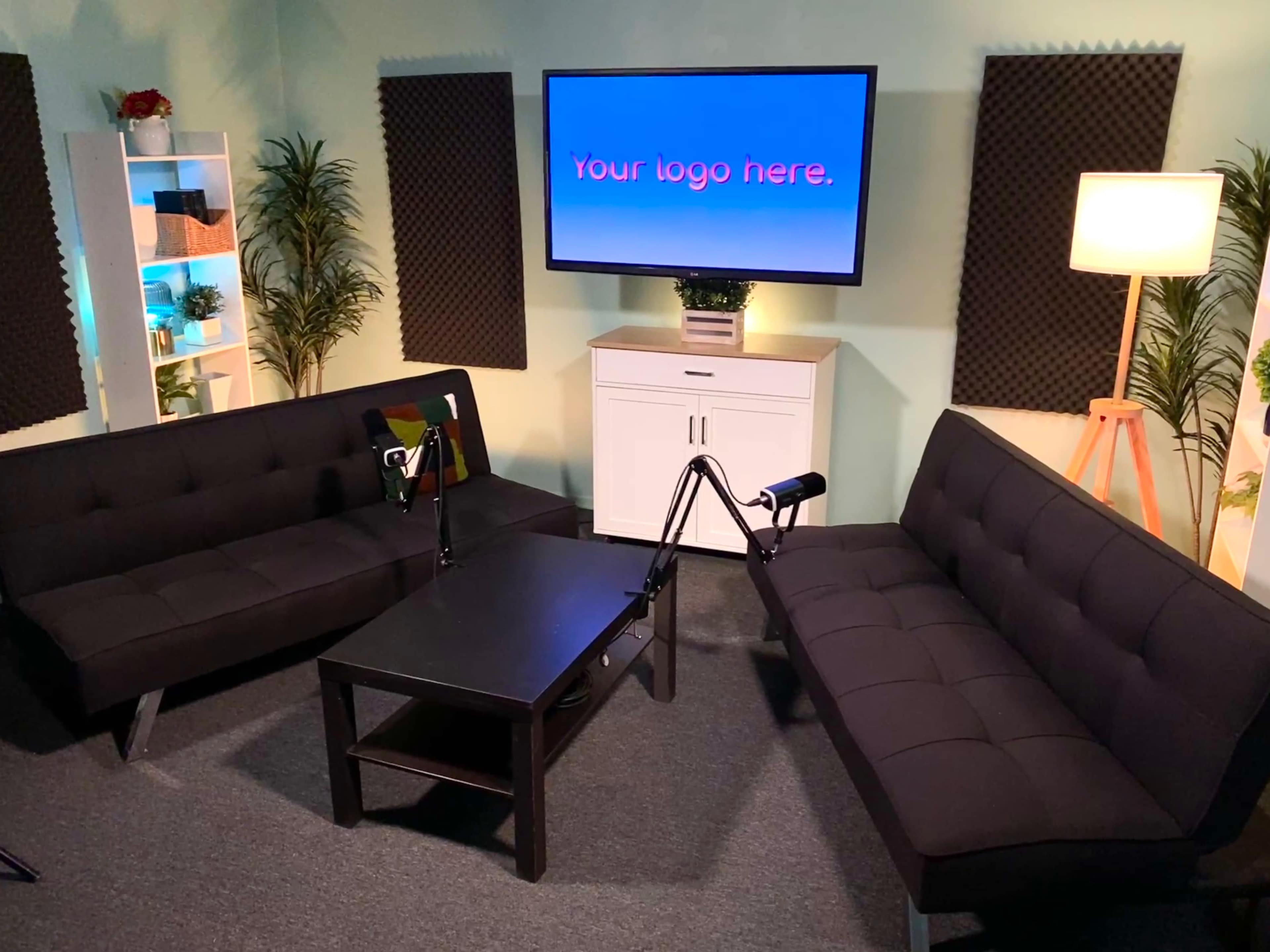 Clean, Comfortable and Cozy Podcast Space Image in Burbank, Burbank, CA