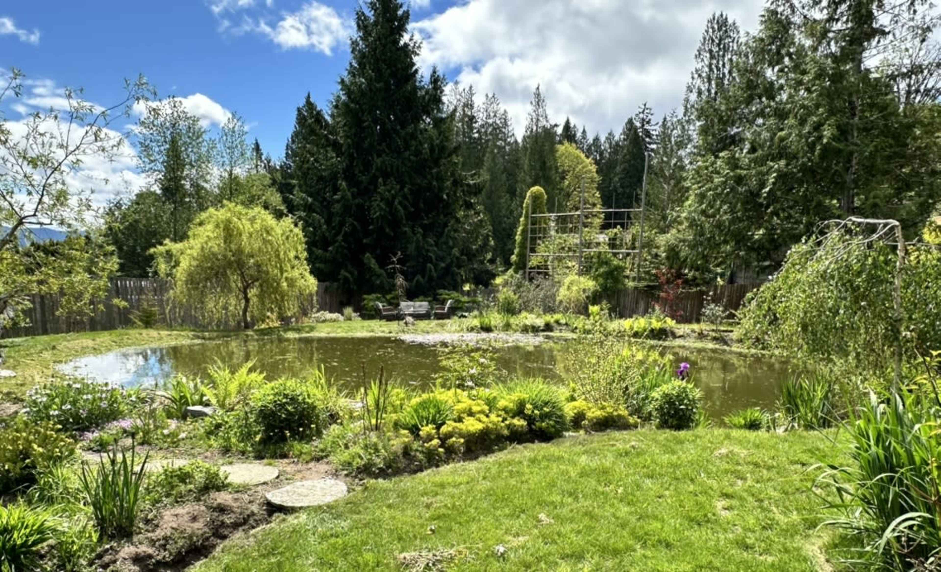 A Hand-built, Post-and-beam Venue Shaped by Woodcraft and Surrounded by Ornamental Gardens. Image in , Powell River, BC