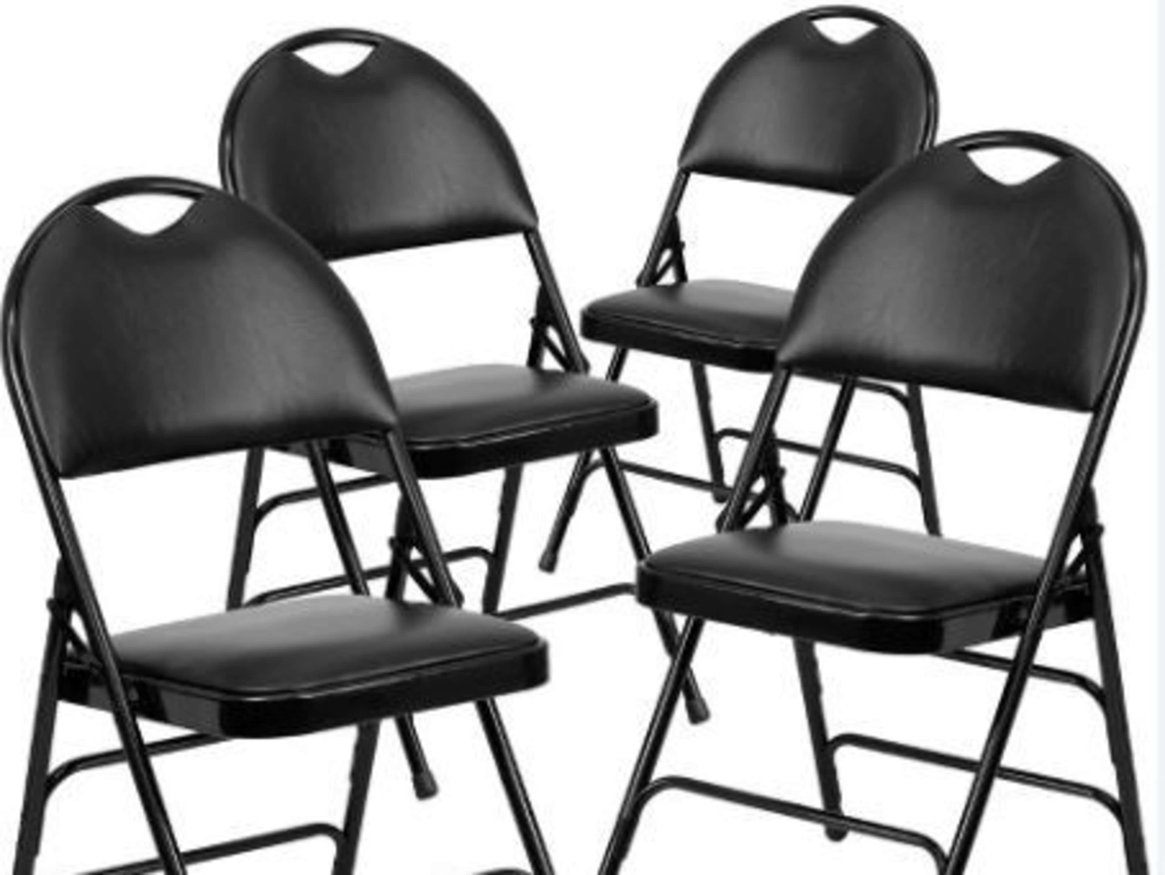 10 Folding Chairs