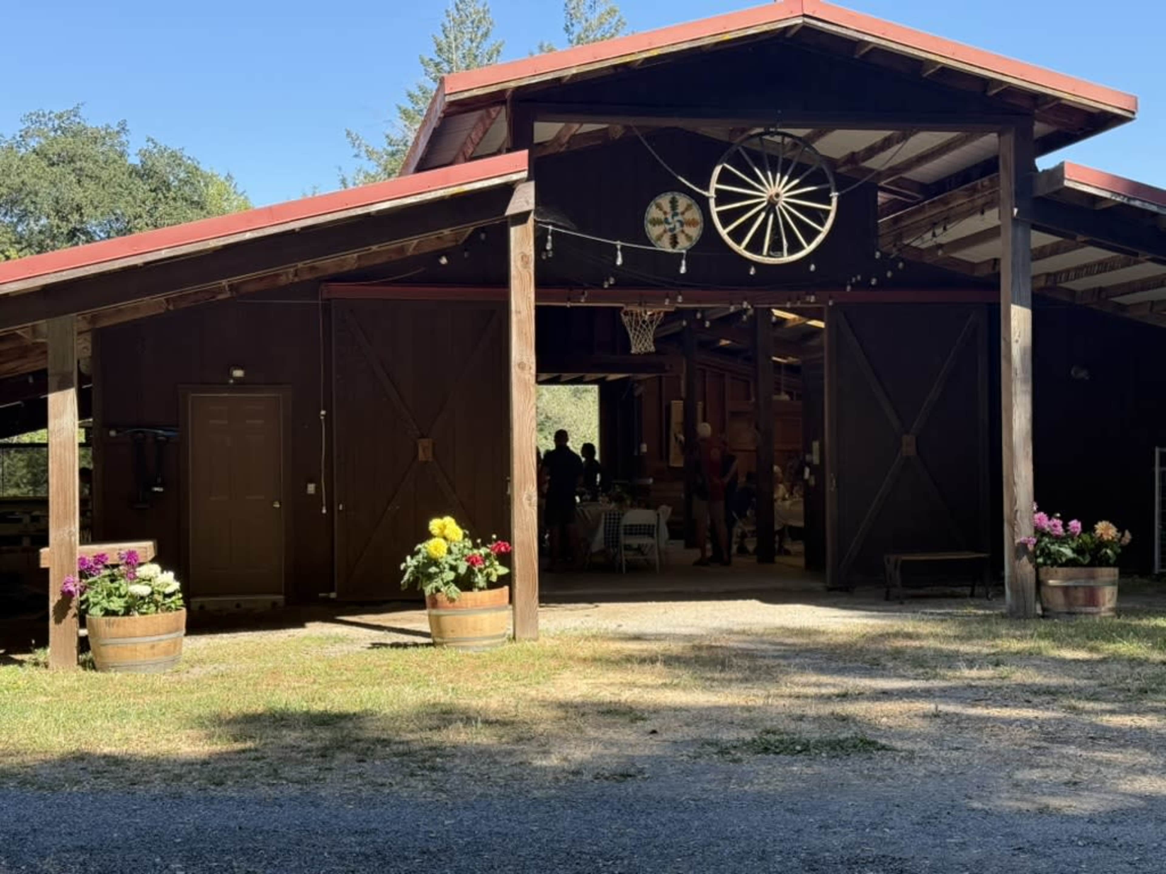 The Barn in the Redwoods Image in , Sebastopol, CA