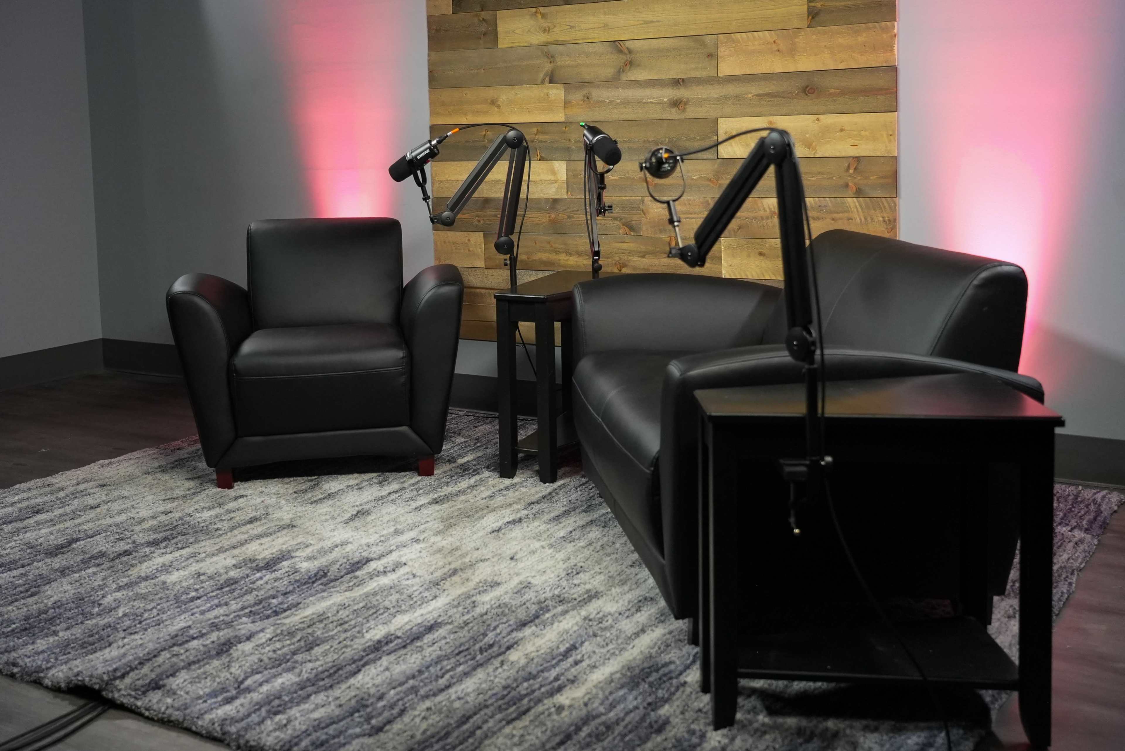 Video Podcast Studio with Audio, Lighting and Cameras Image in Jeffersontown, 10005 Bunsen Way, KY