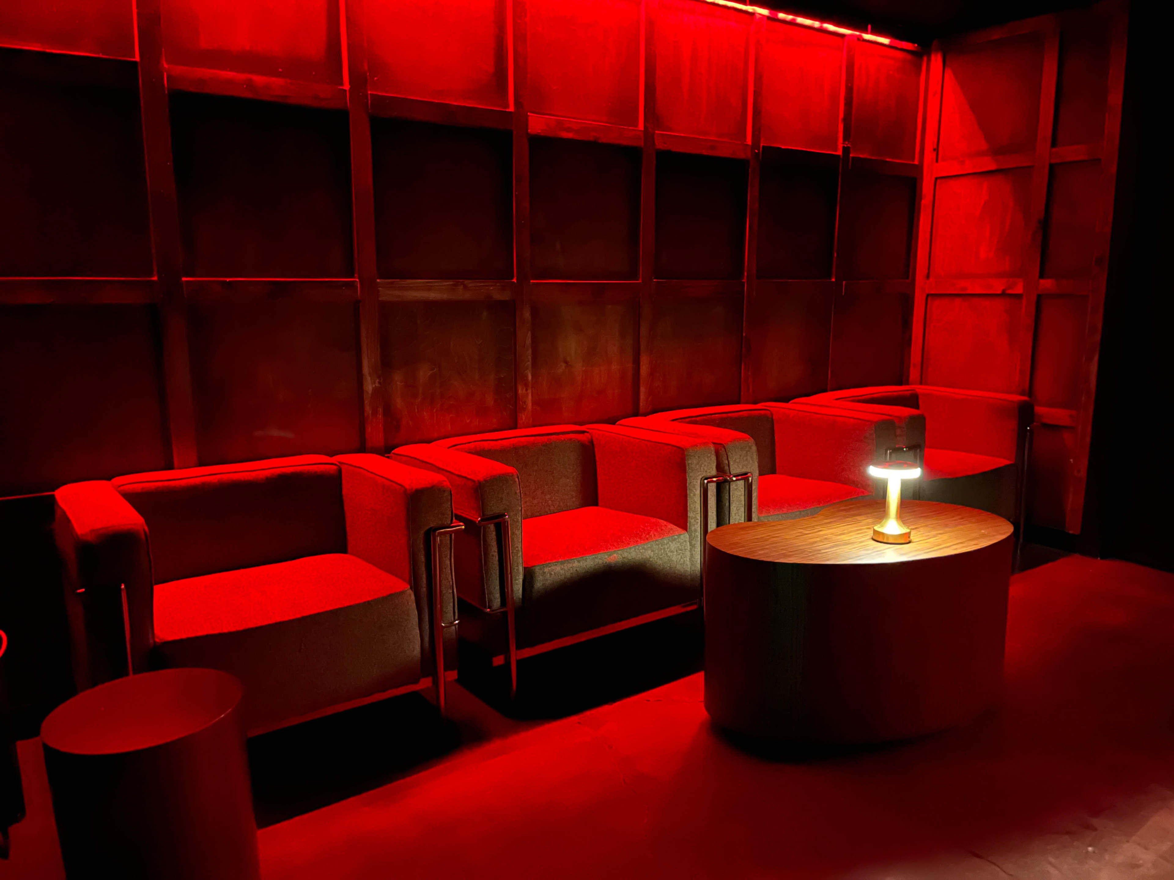 A bar/ private club set with tropical outdoor area Image in Eagle Rock, los angeles, CA