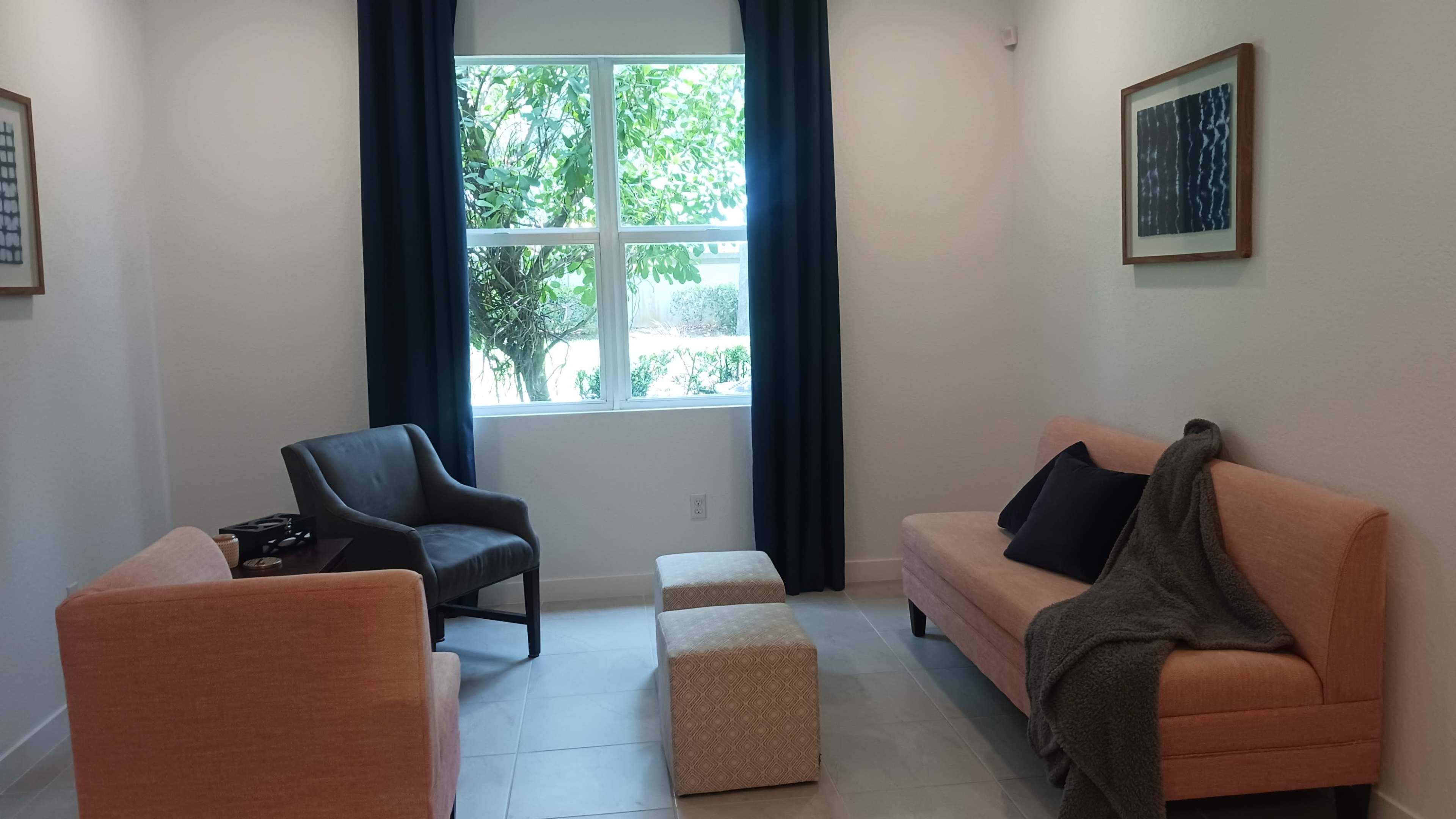 Simply Calm Small Suburban Living Space Image in , Lake Worth, FL