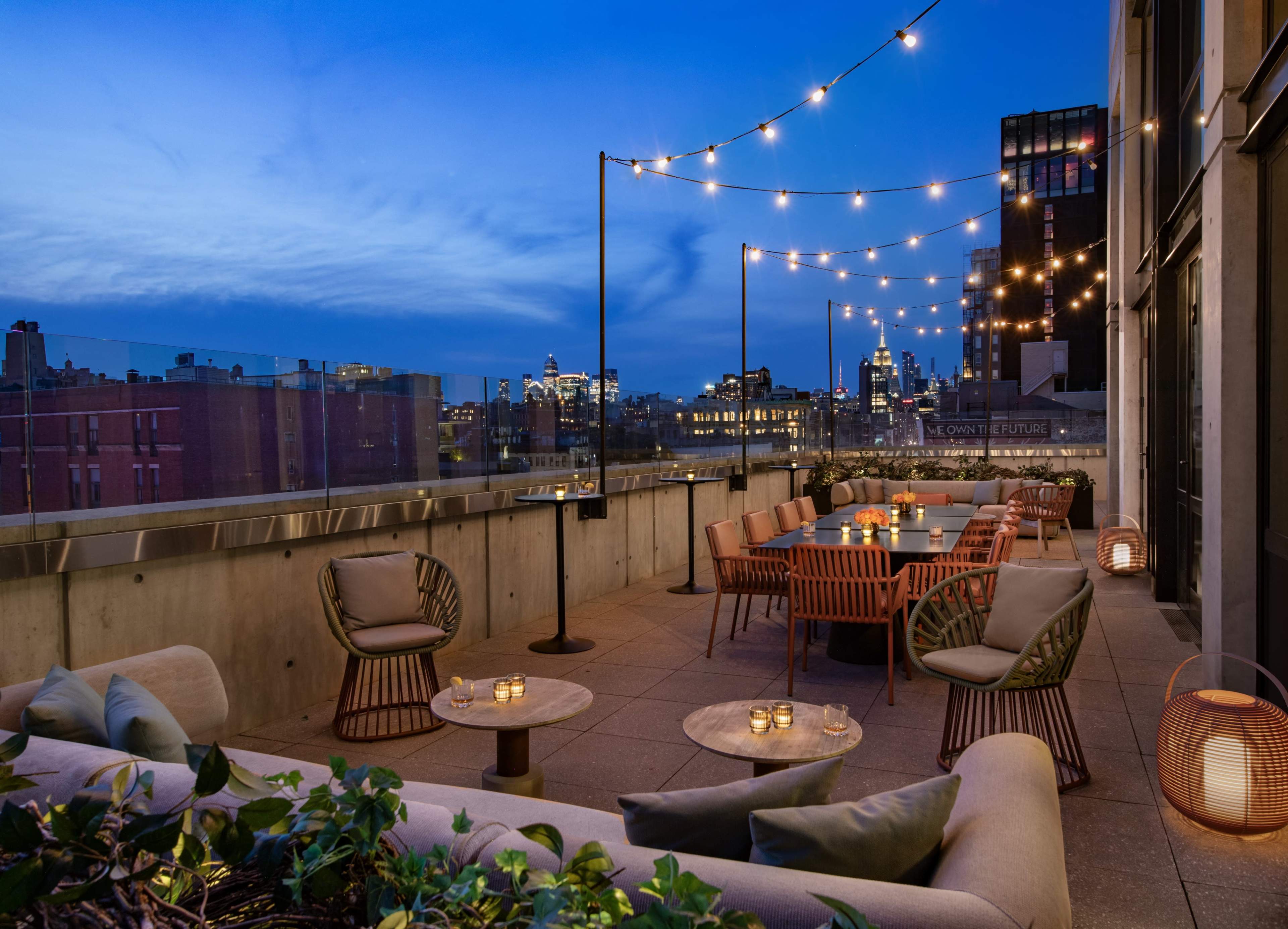 Downtown NYC Factory Loft and Terrace Image in Bowery, New York, NY