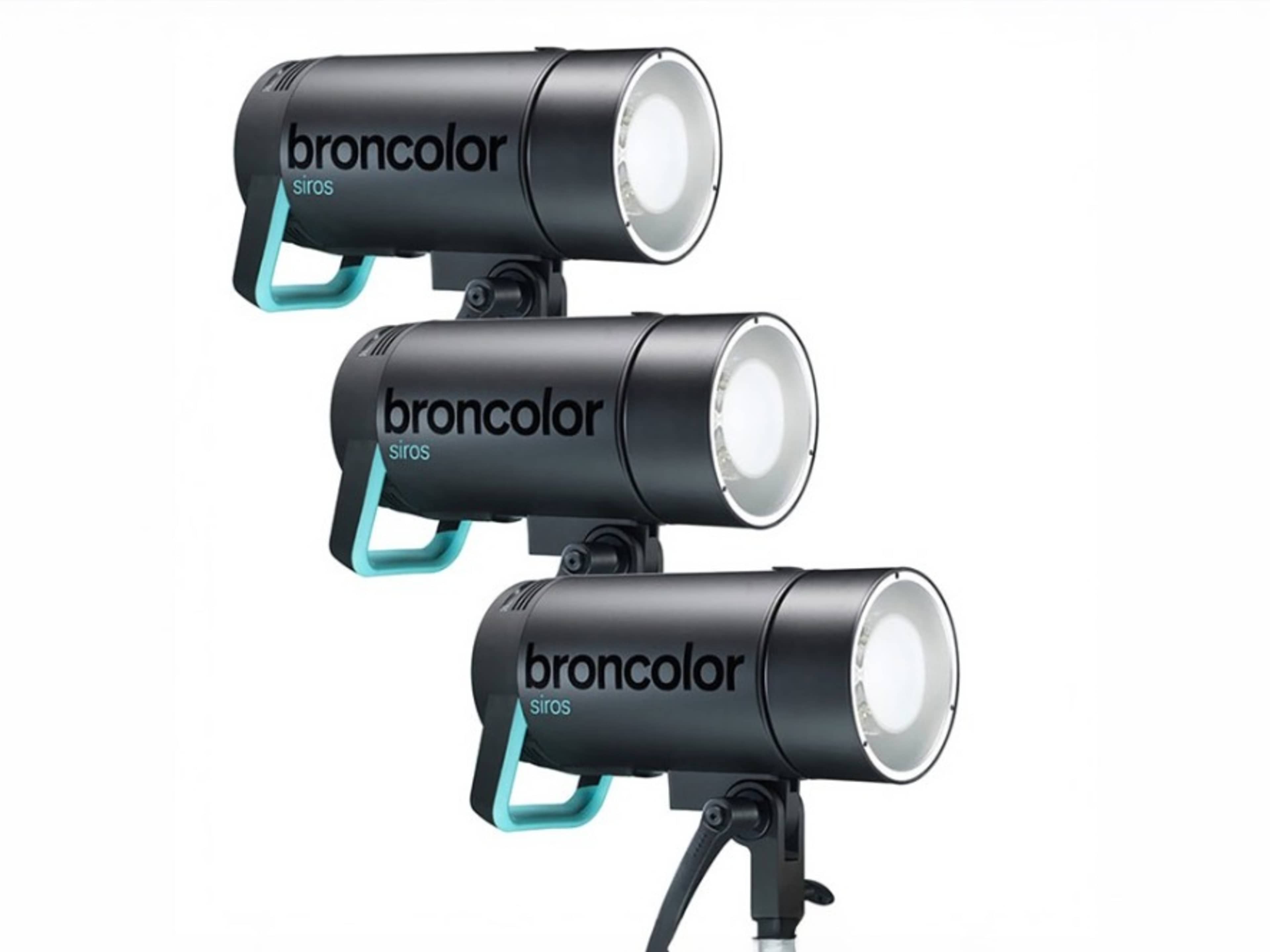  2) 3 Light Kit Broncolor Siros S 800W/s