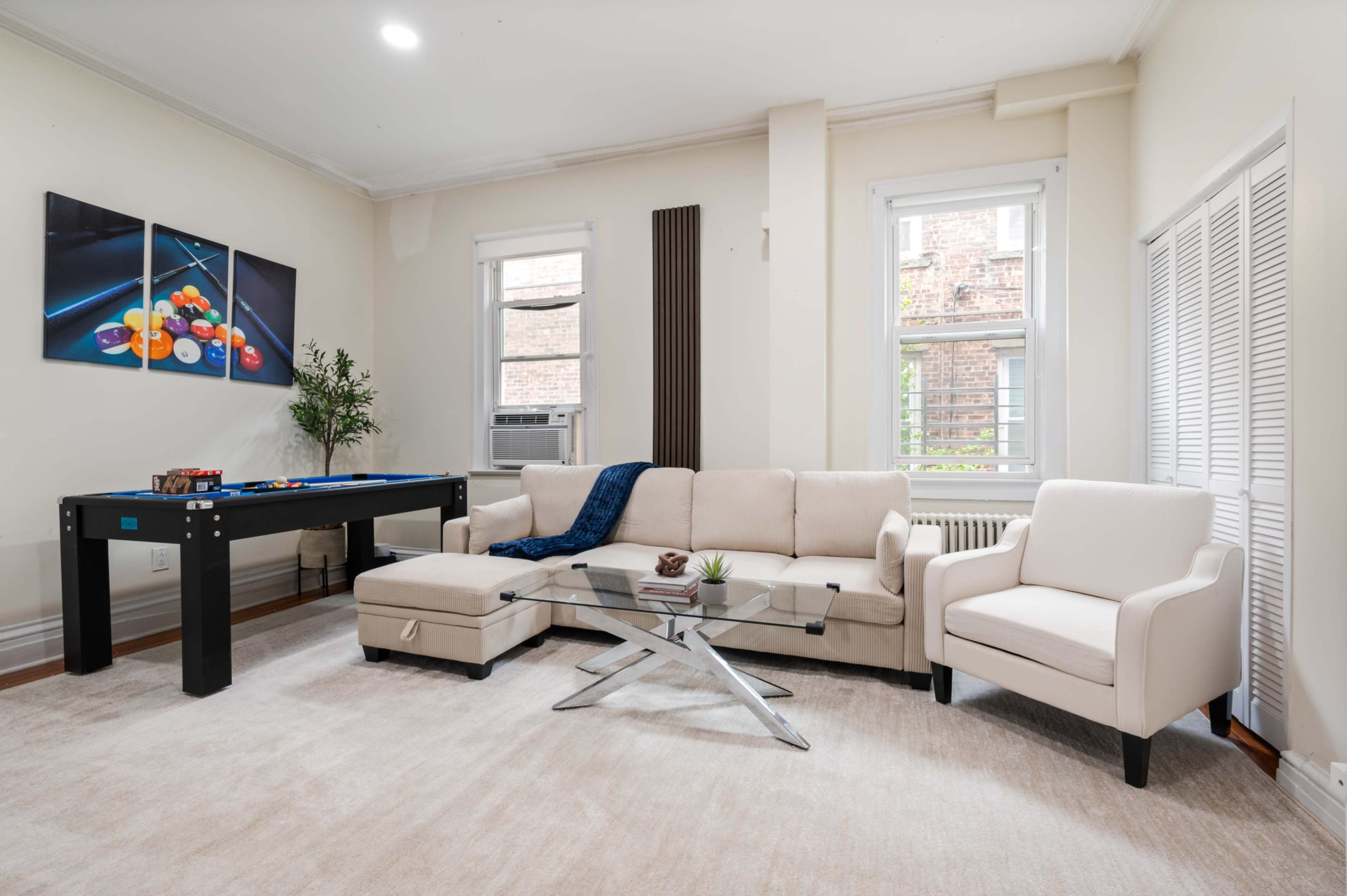 Spacious Modern Home-Pool Table, Backyard, BBQ, Parking Image in West Side, Jersey City, NJ
