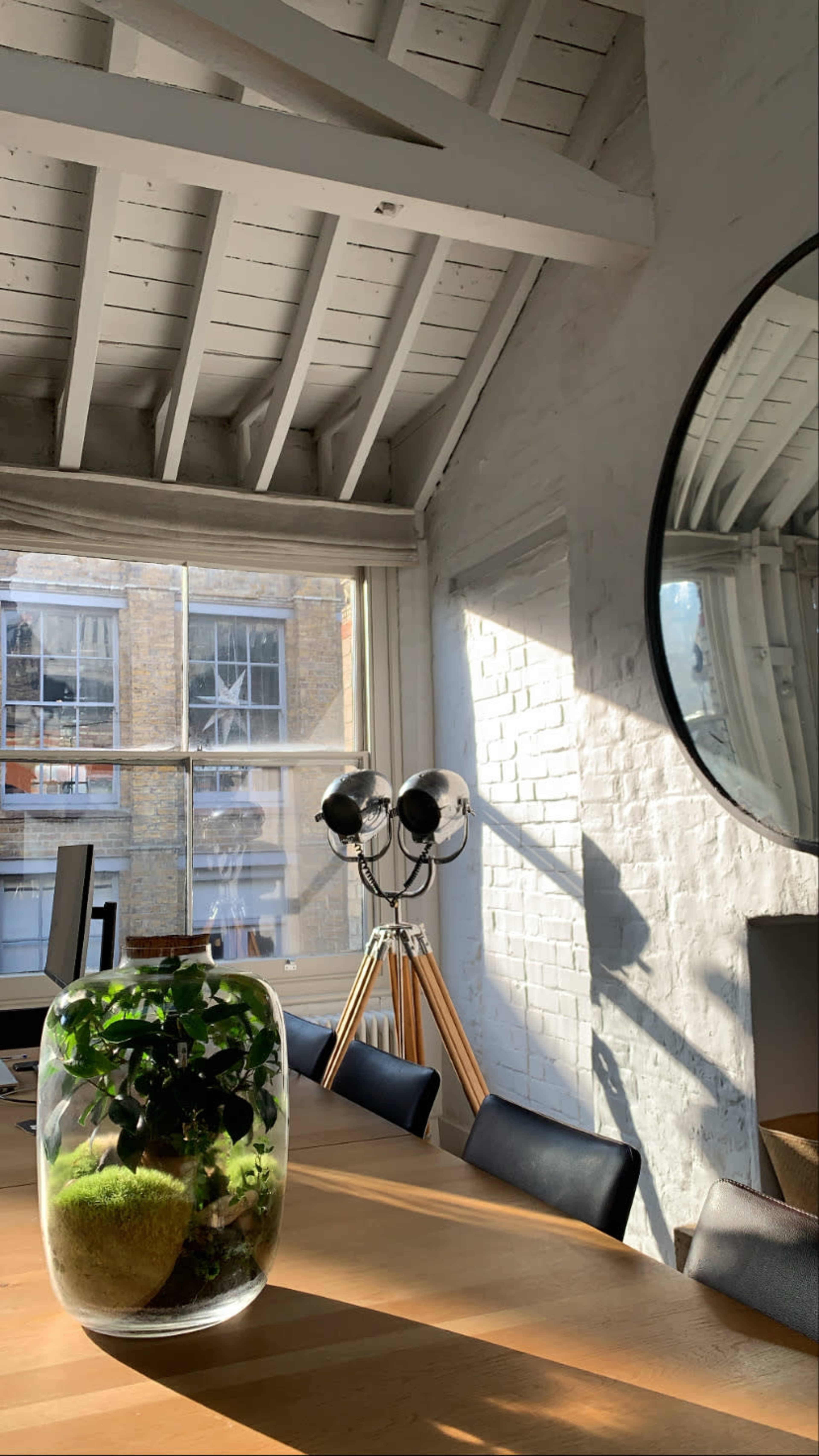 Open plan, Old Warehouse Factory Loft Apartment In Shoreditch Image in Shoreditch, London, 
