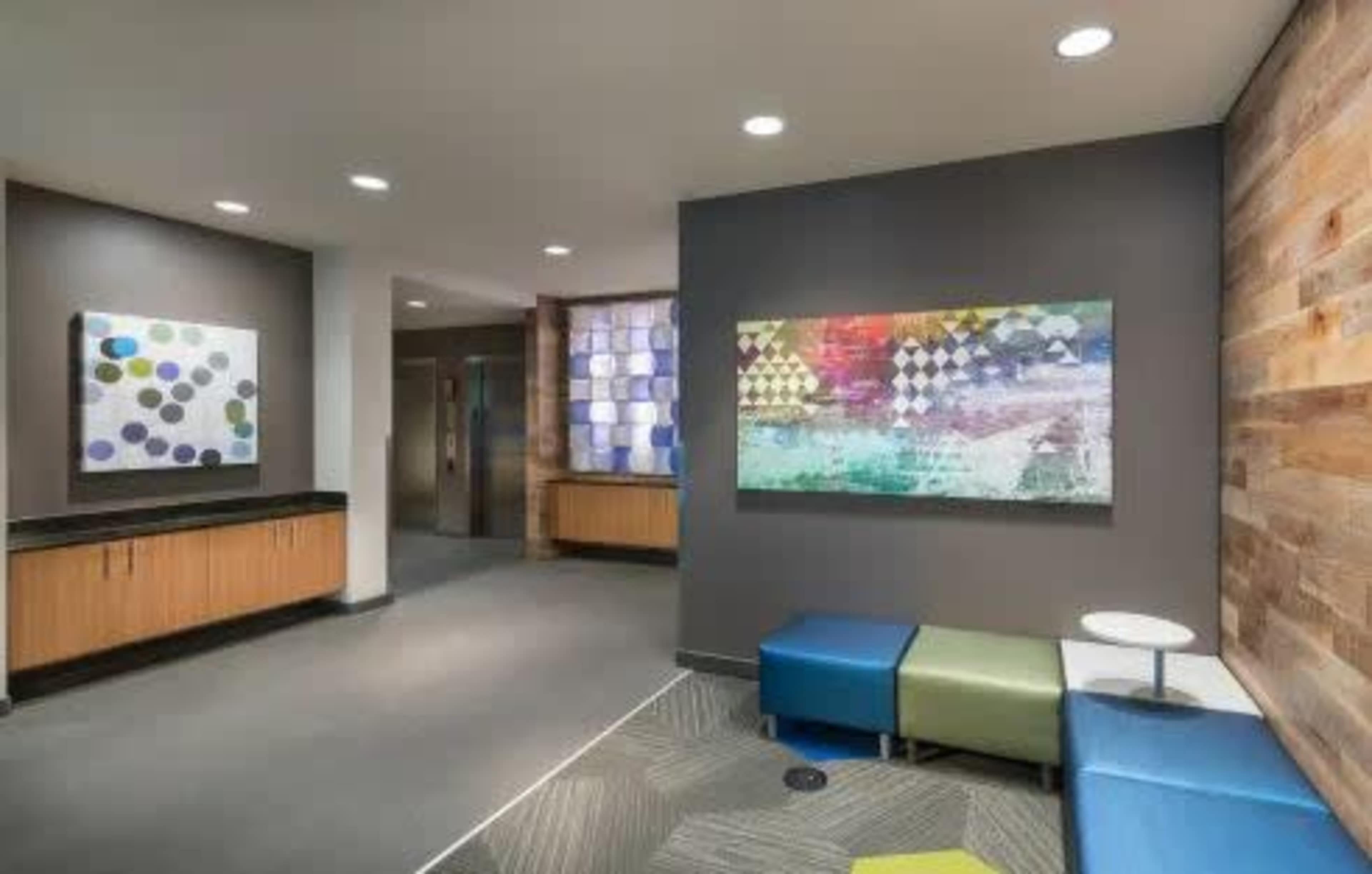 The Cube – Colorful Lounge in University District Image in University District, Seattle, WA