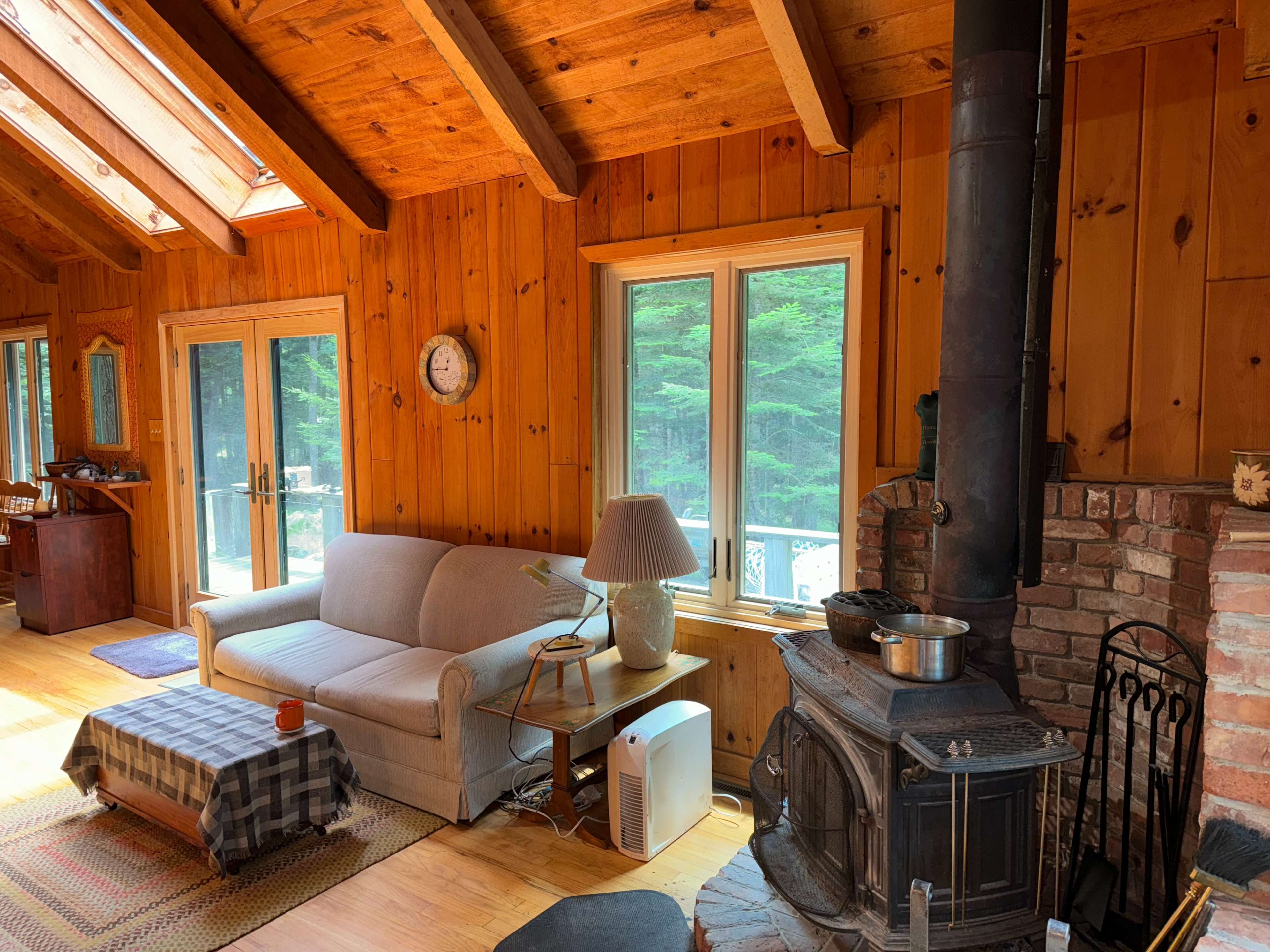 Adirondack Mountains House with Patio, Gazebo, Lake View and Tennis Court Image in Long Lake, Long Lake, NY